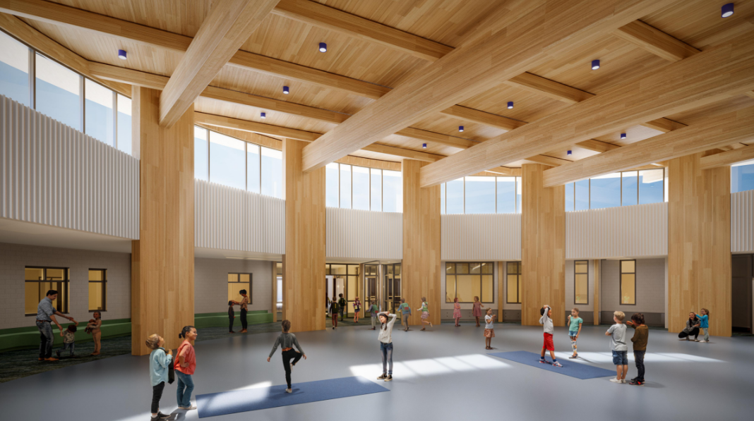 Vae View Elementary Interior Rendering