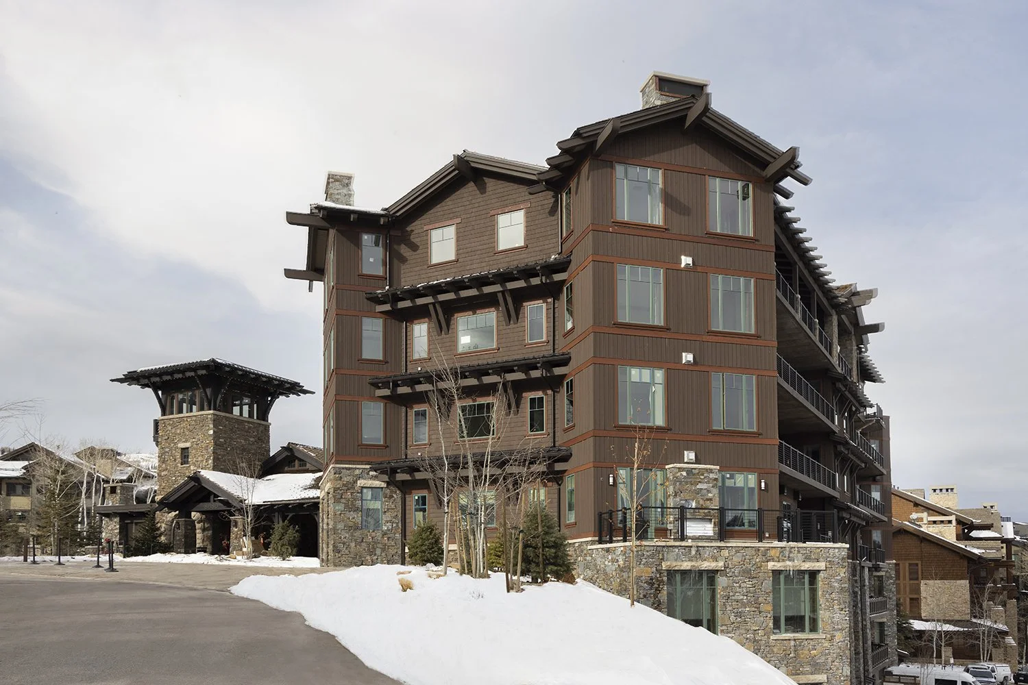Talisker Club Residential Tower in Park City - A Calder Richards Structural Design