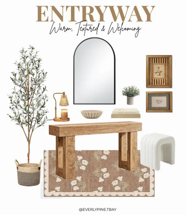 ✨ EVERLY PINE FINDS | ENTRYWAY

Introducing Everly Pine Finds 🤍 &mdash; a new weekly series where I&rsquo;ll be sharing designer-curated home Amazon finds and showing you how I&rsquo;d style them together to create a cohesive space.

This week&rsquo