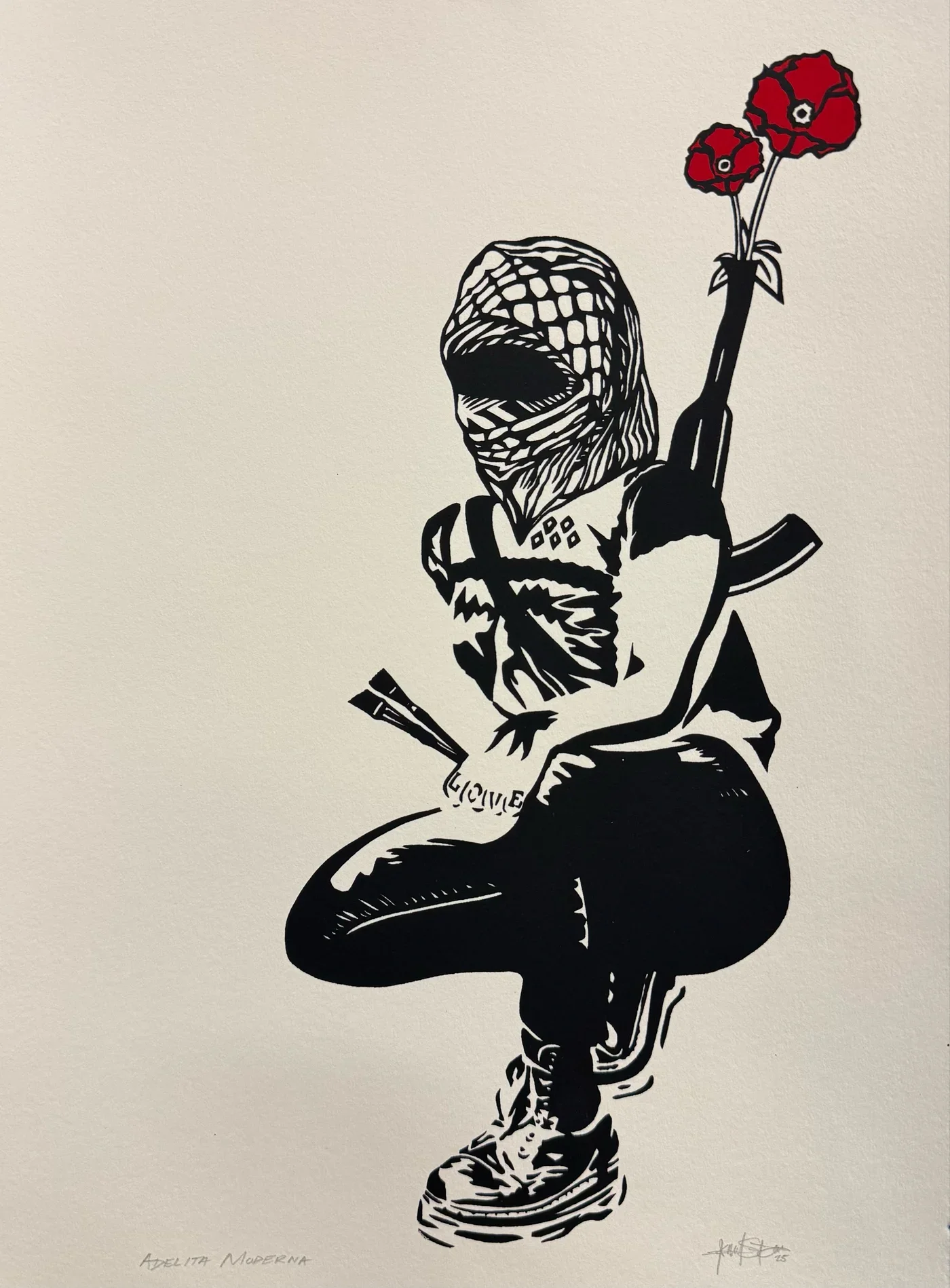 ADELITA MODERNA - SILKSCREEN PRINT