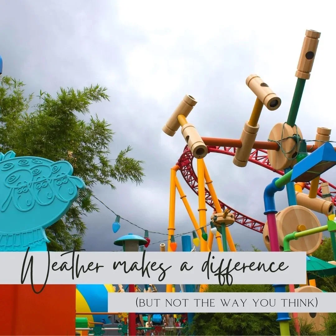 Weather makes a difference (but not the way you think)