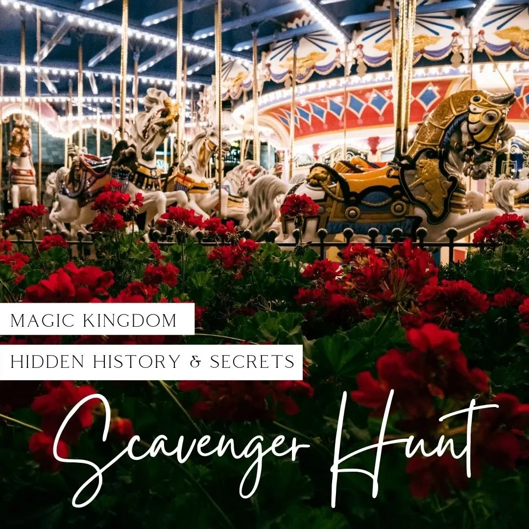 Disney Parks Hidden History &amp; Secrets Scavenger Hunt - Magic Kingdom Edition