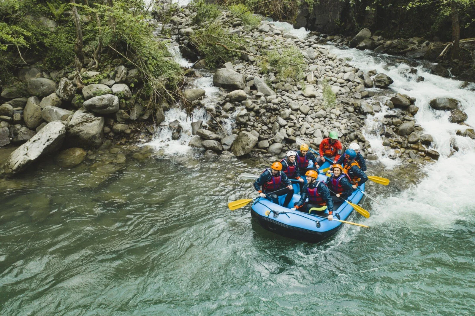 Whitewater Rafting with Wet Planet
