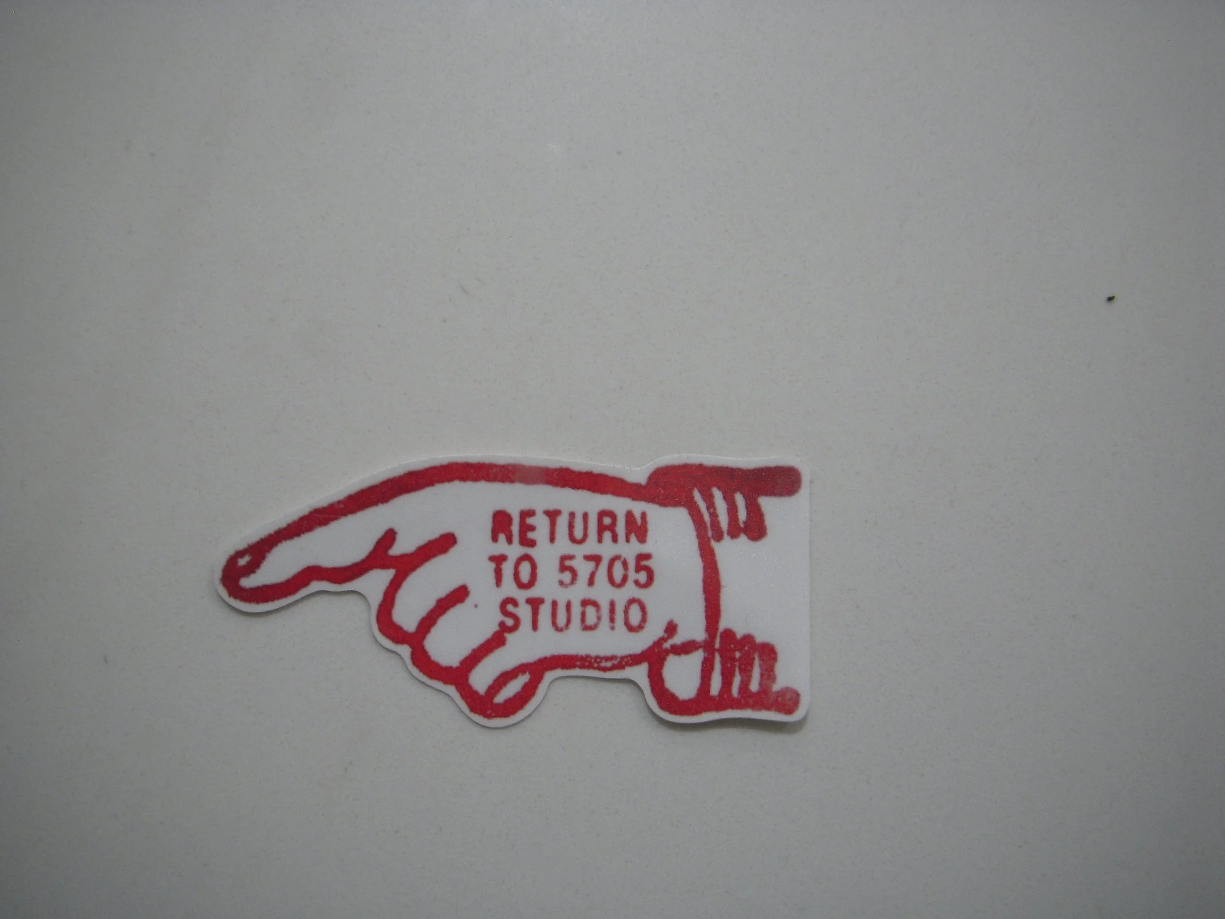 Return to Studio Sticker