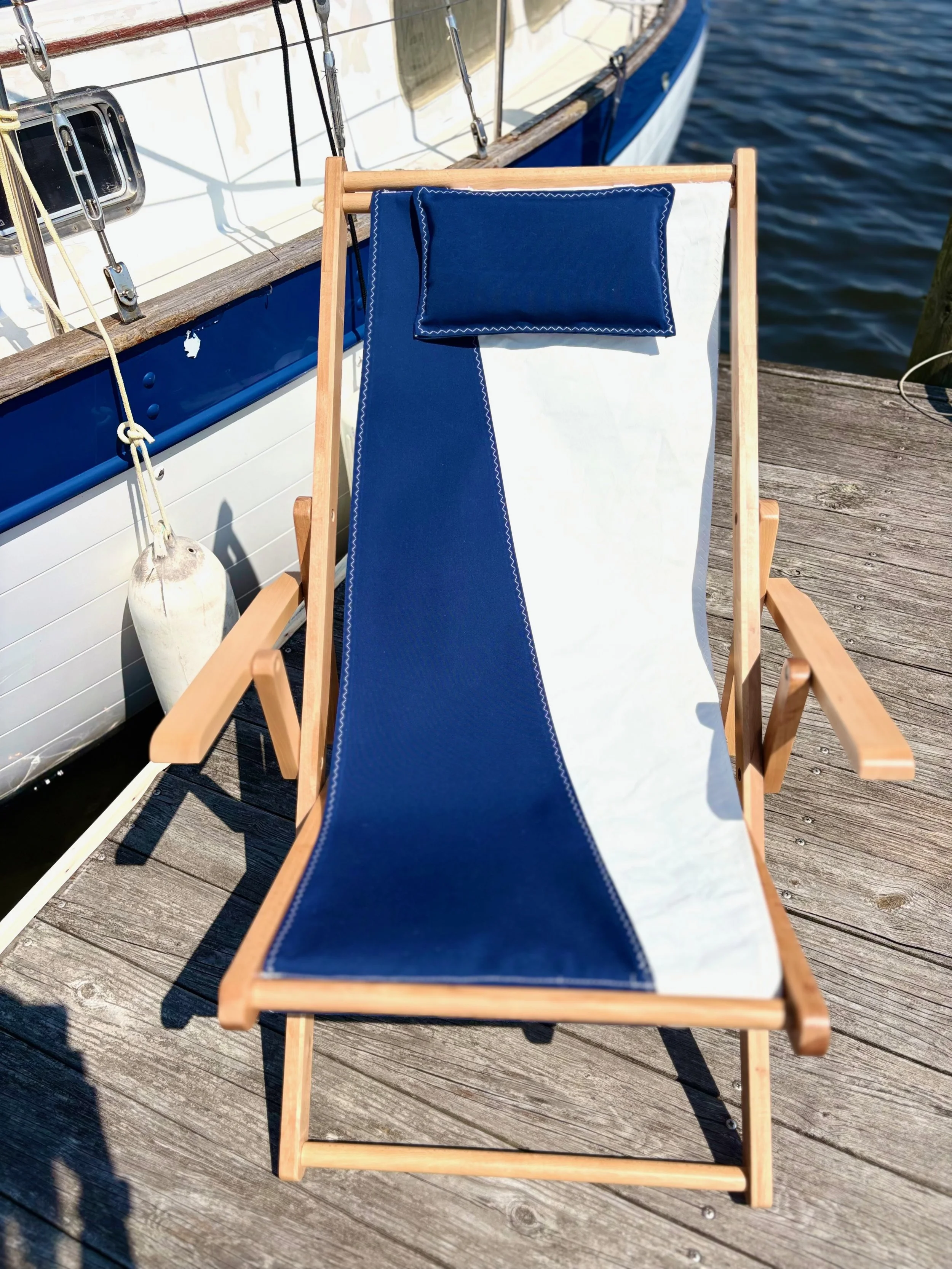Refurbished sail chairs