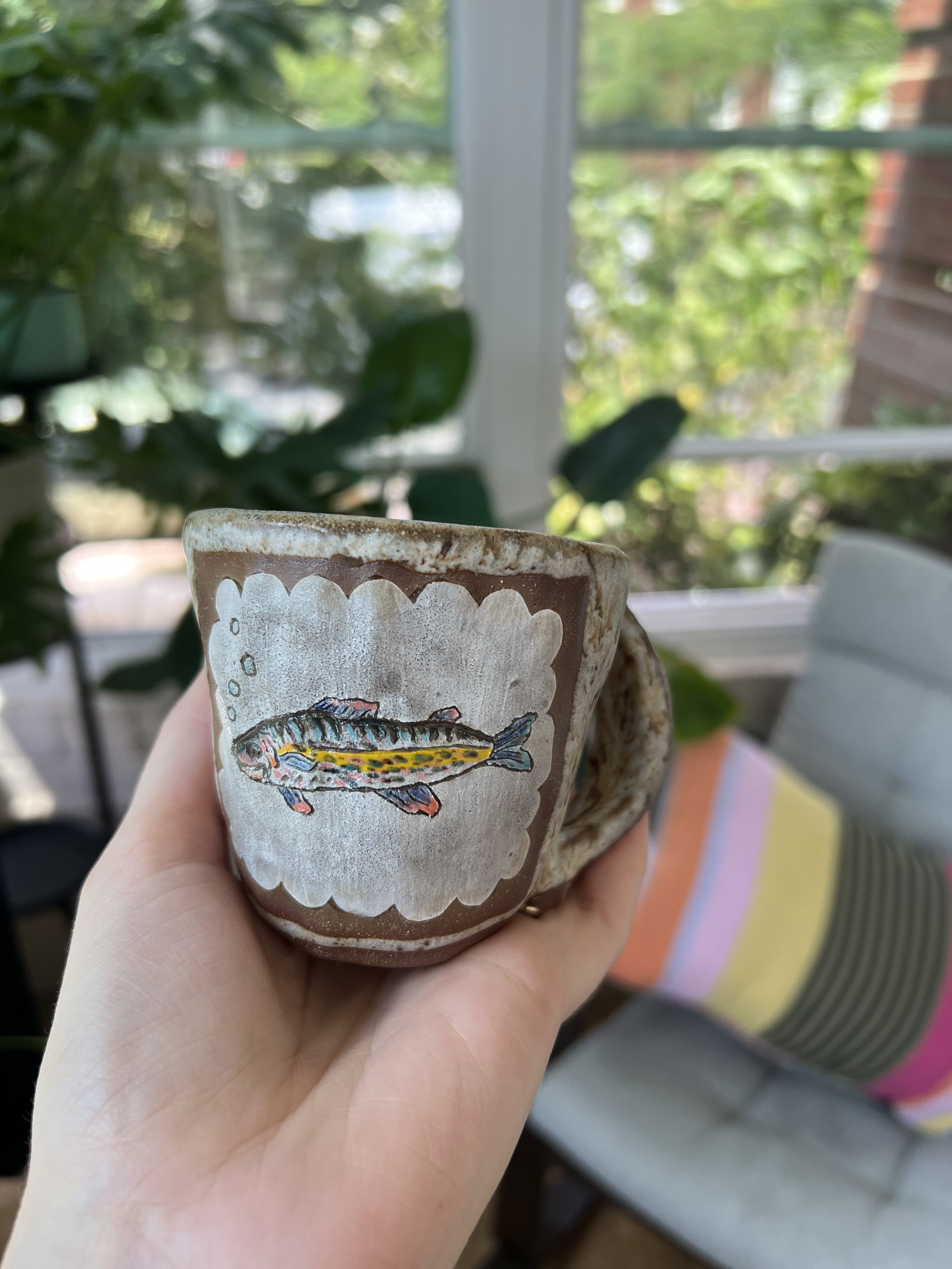 fish cup