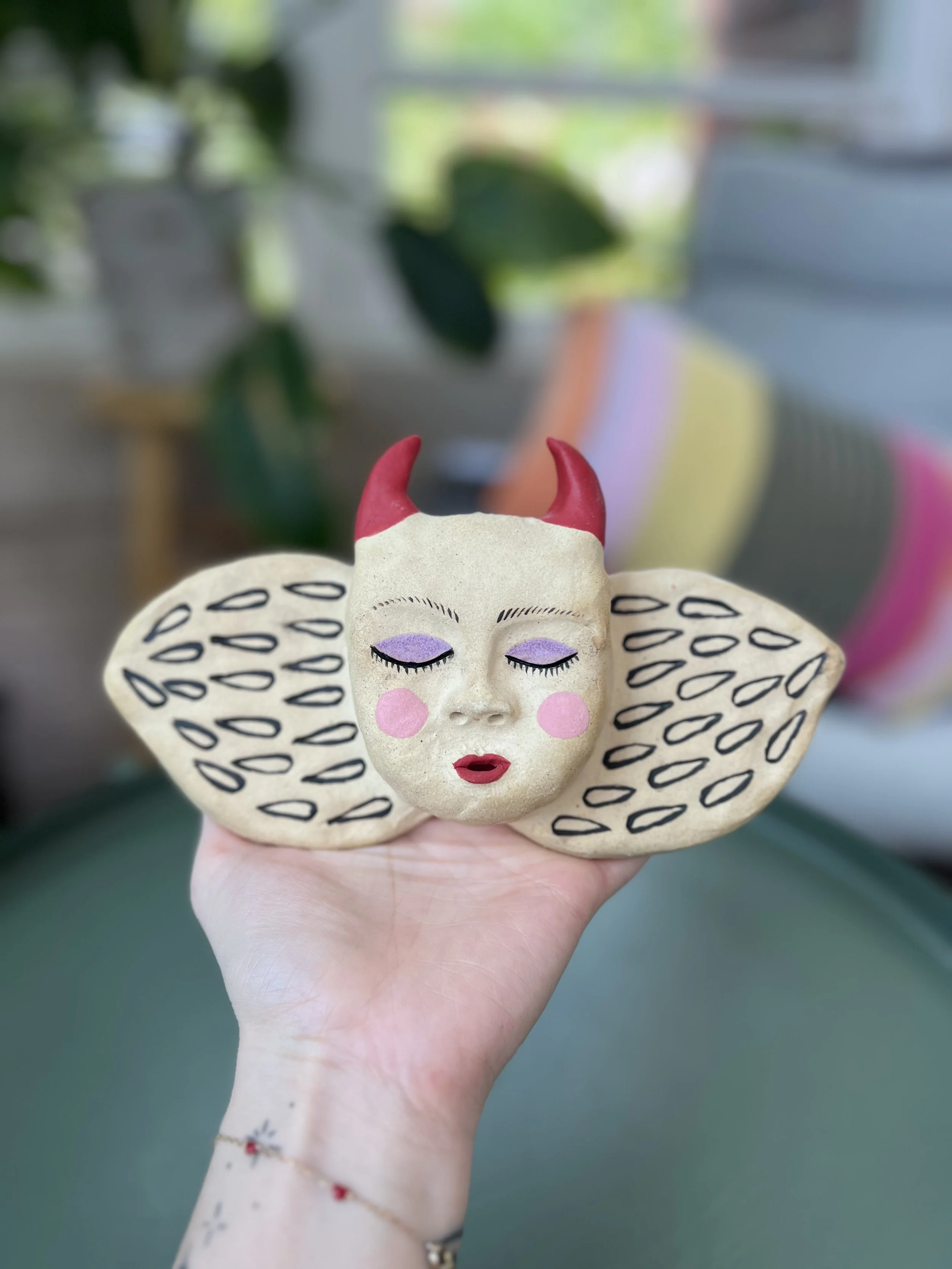 lil devil wall hanging