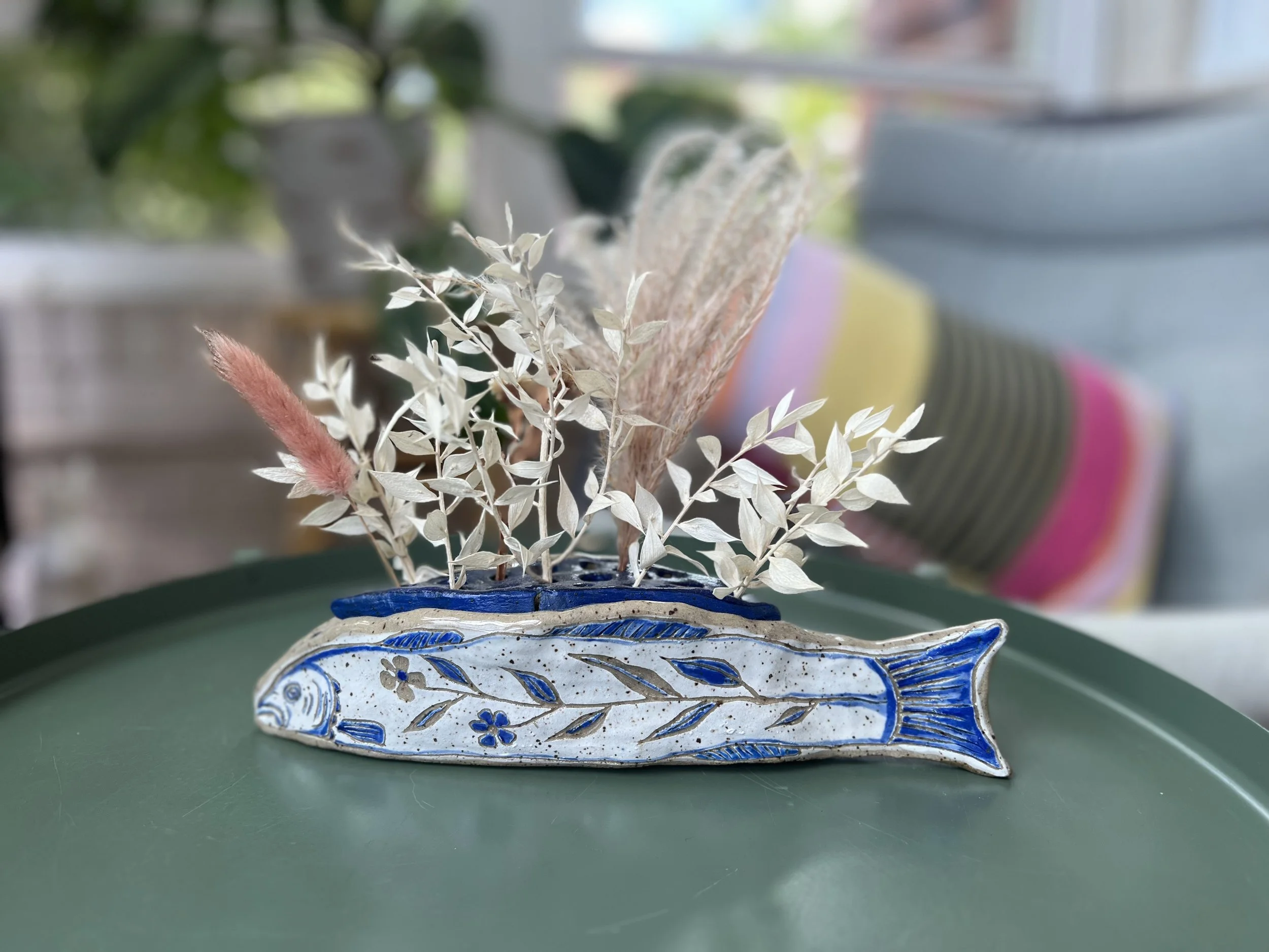 fish vase