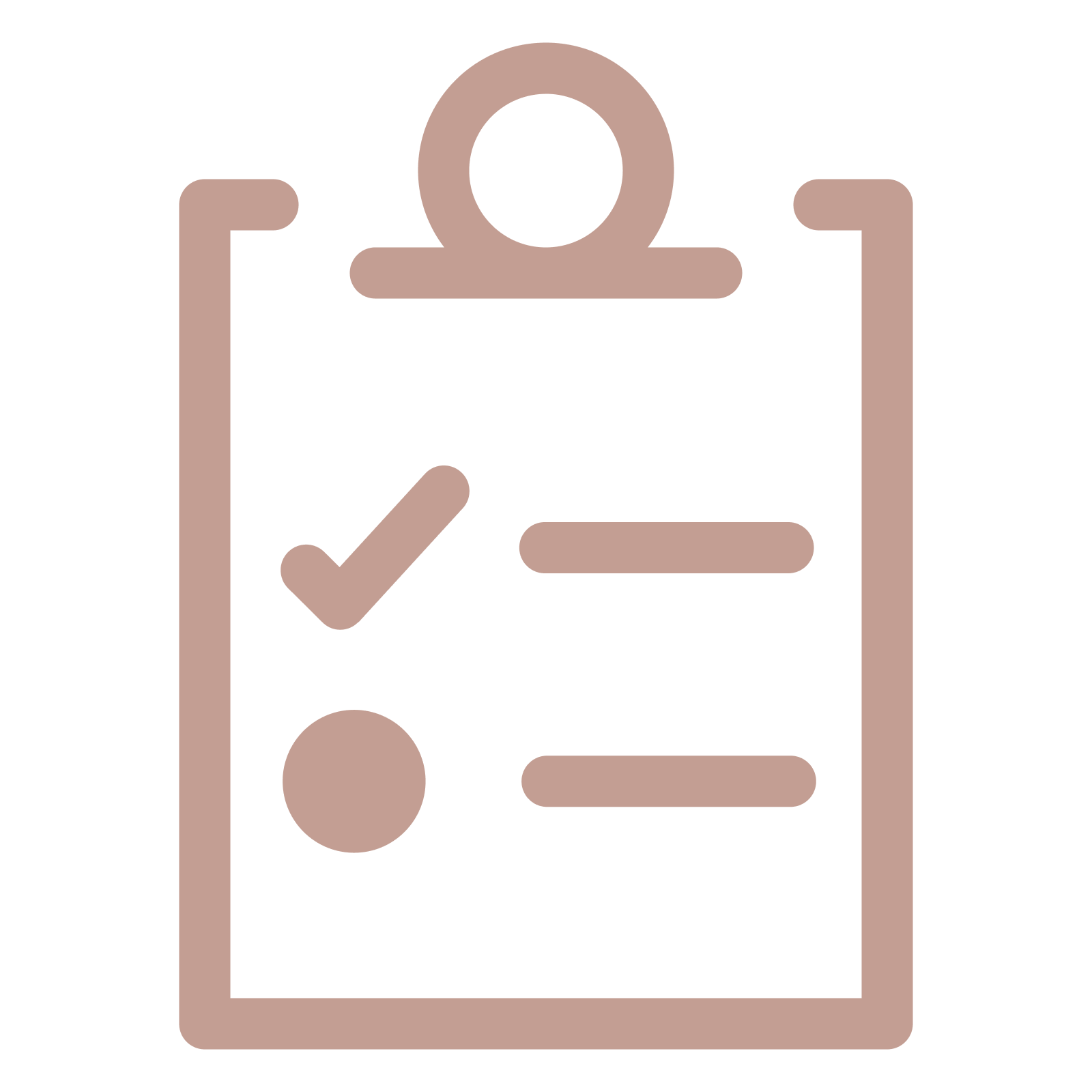 icon of clipboard