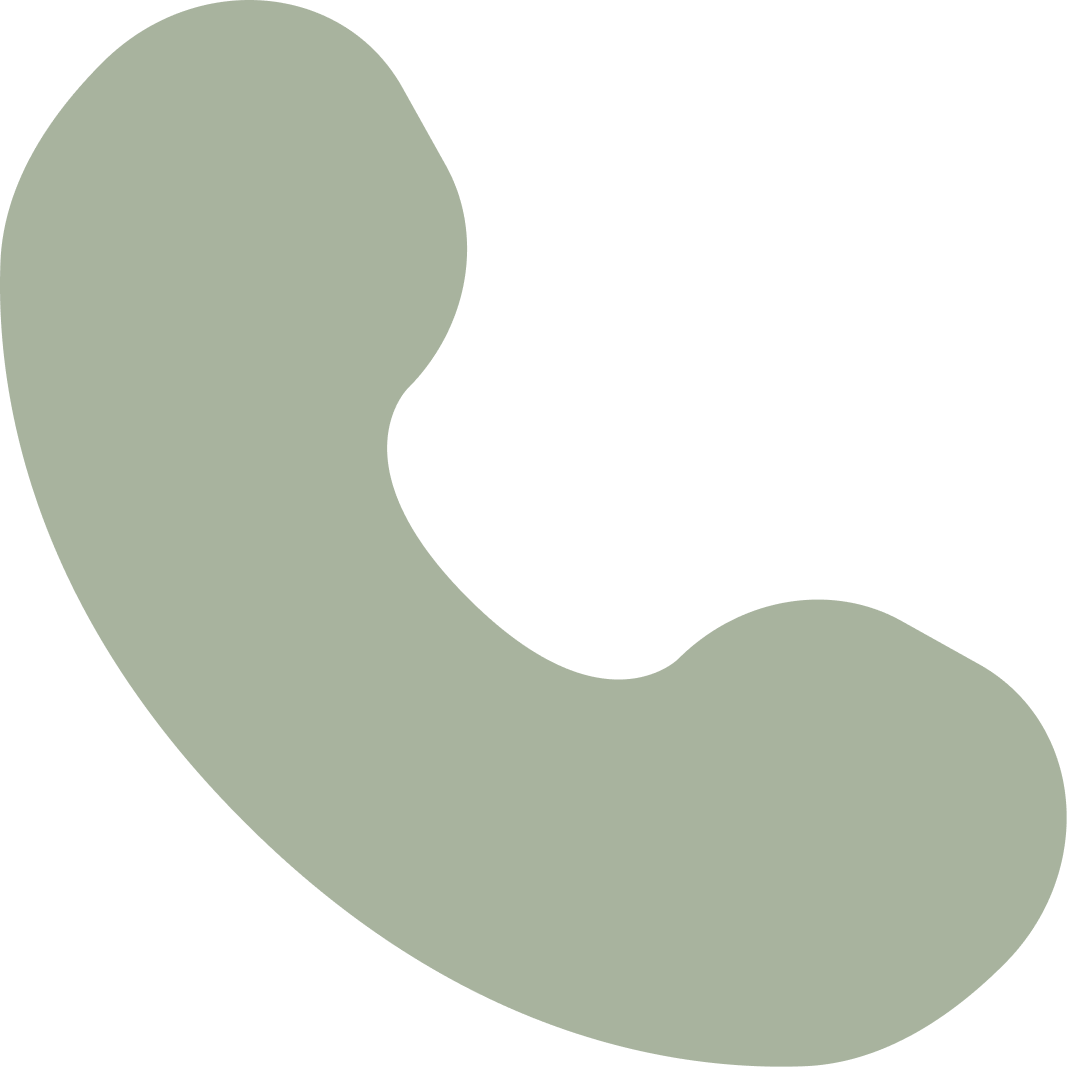 Silhouette of a classic telephone handset in light gray.