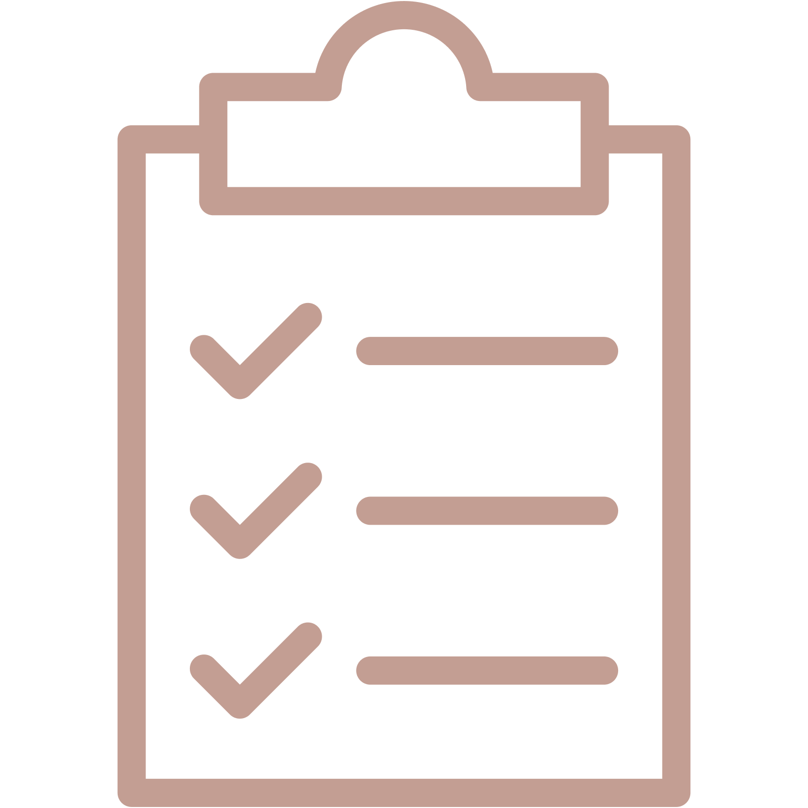 icon of clipboard