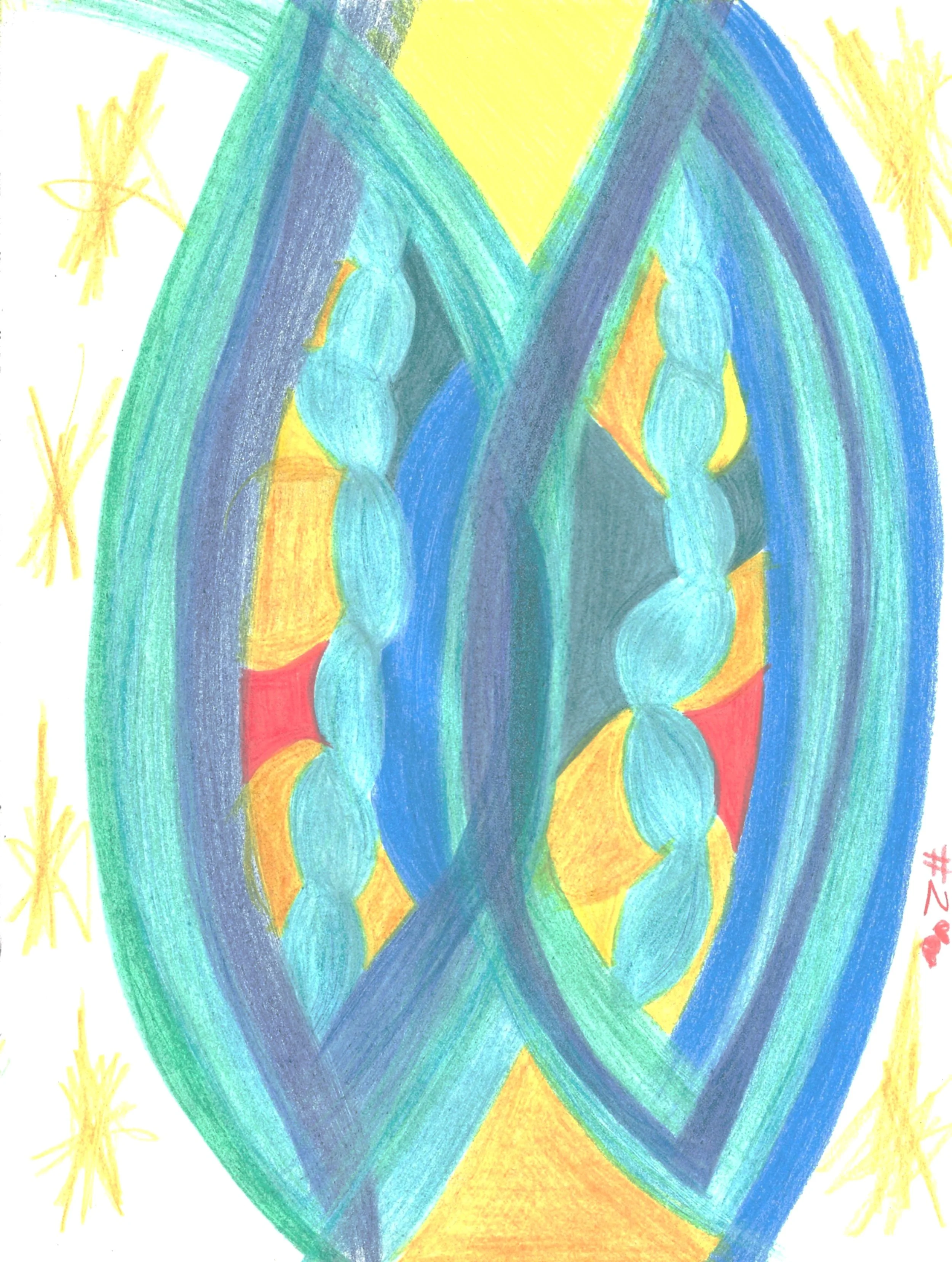 #4
03-17-2026
I was in complete awe the moment I named this piece “Angel Wings.” There was an immediate sense of emotion and passionate intention as I shaped the matching set into spears, mirroring one another as if they were meant to exist together.