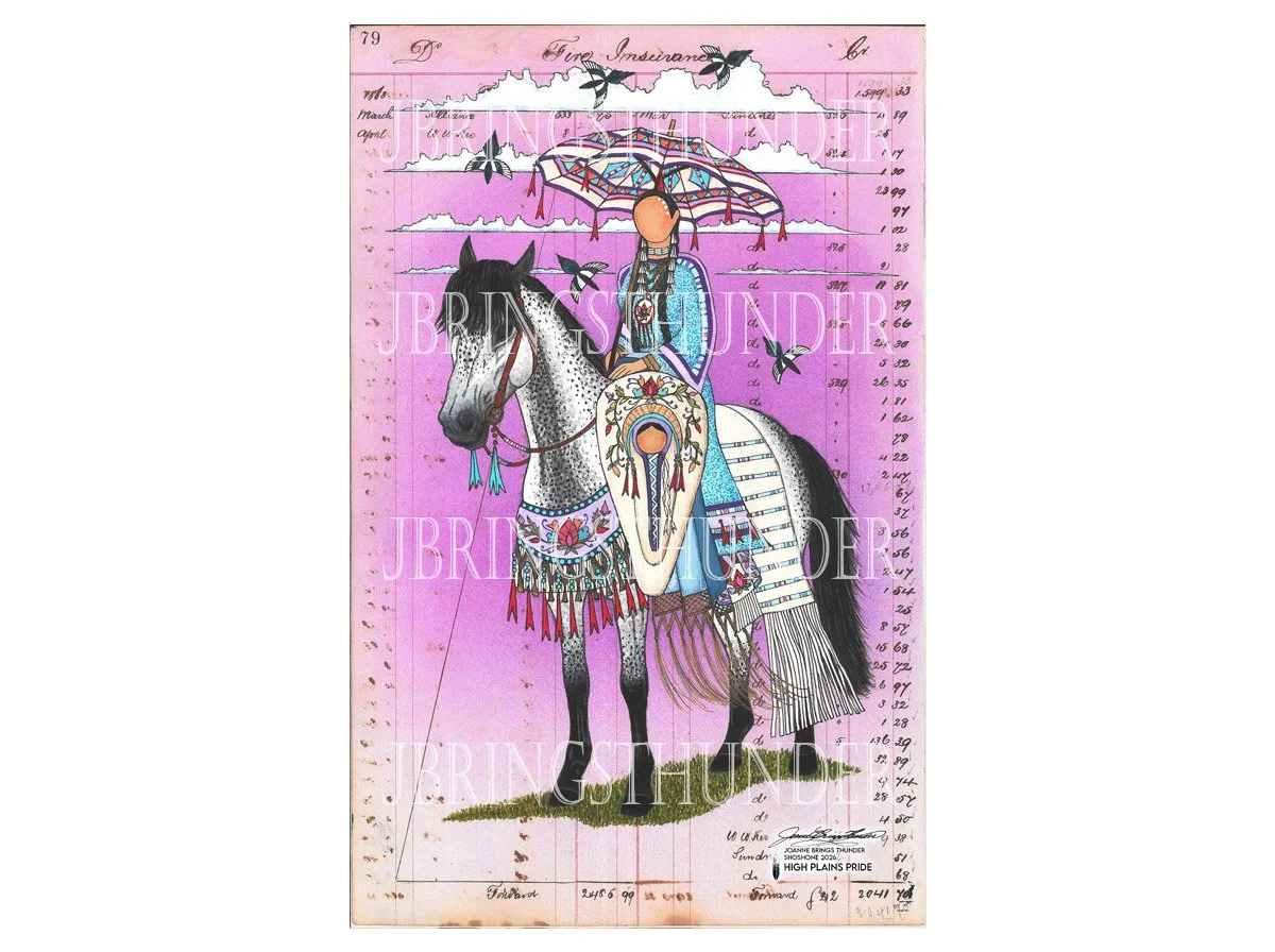 High Plains Pride Ledger Print