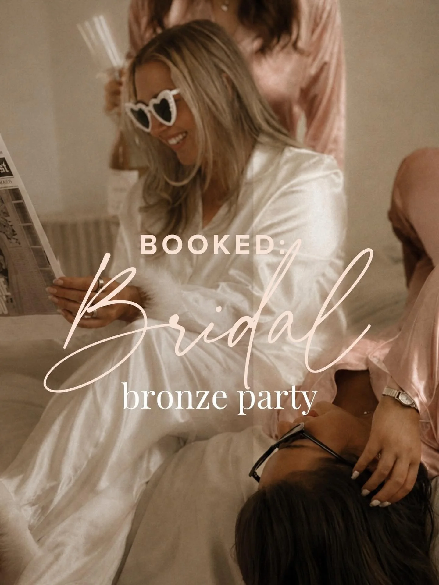 The wedding prep checklist:
✔ Dress
✔ Makeup trial
✔ Spray tan with the girls ✨

Nothing beats getting bronzed with your besties before the big day.

From the bride to the bridal party, every tan is customized to give you that flawless, confidence-bo