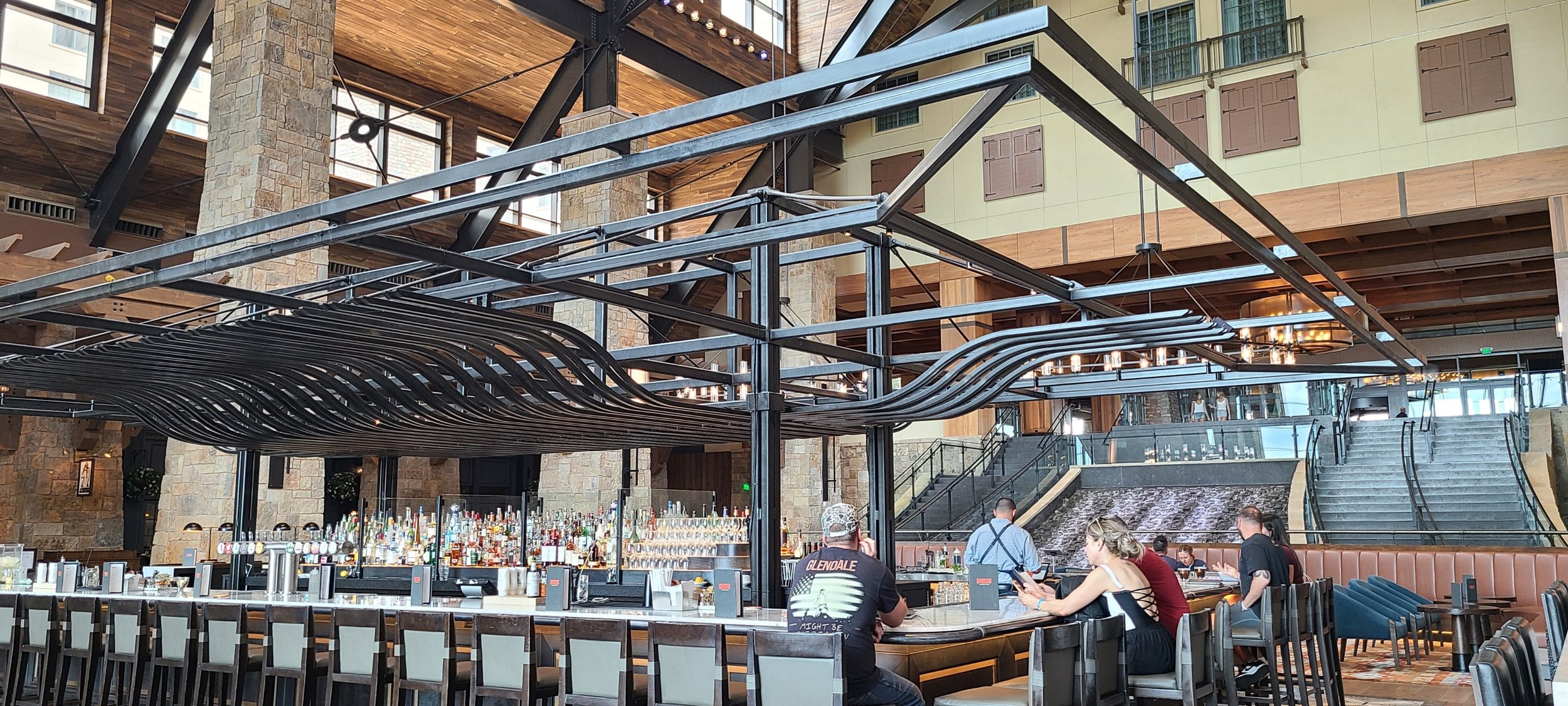 Grand Lodge Bar Trellis