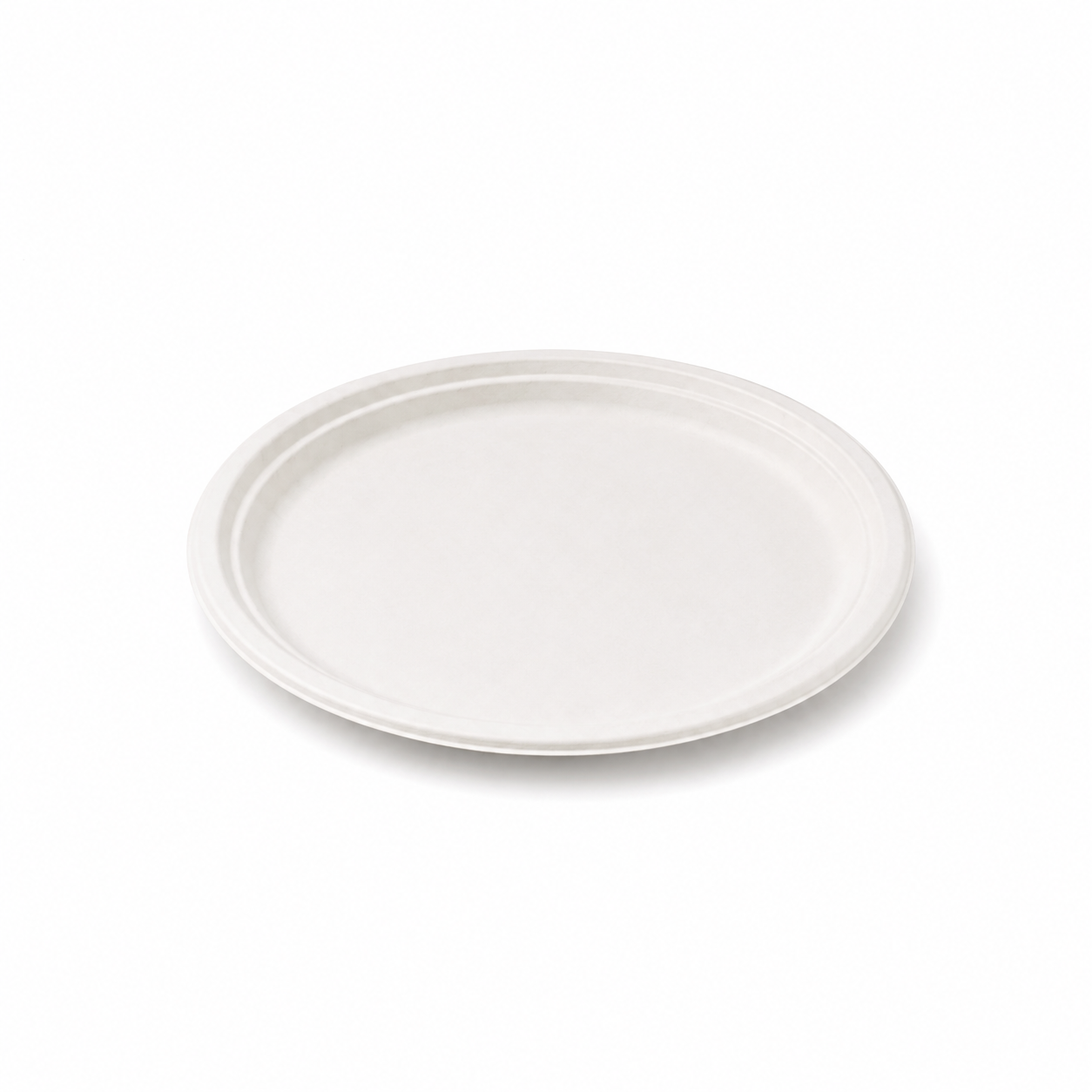 7" ( 177mm) Sugarcane Round Plate per 1,000