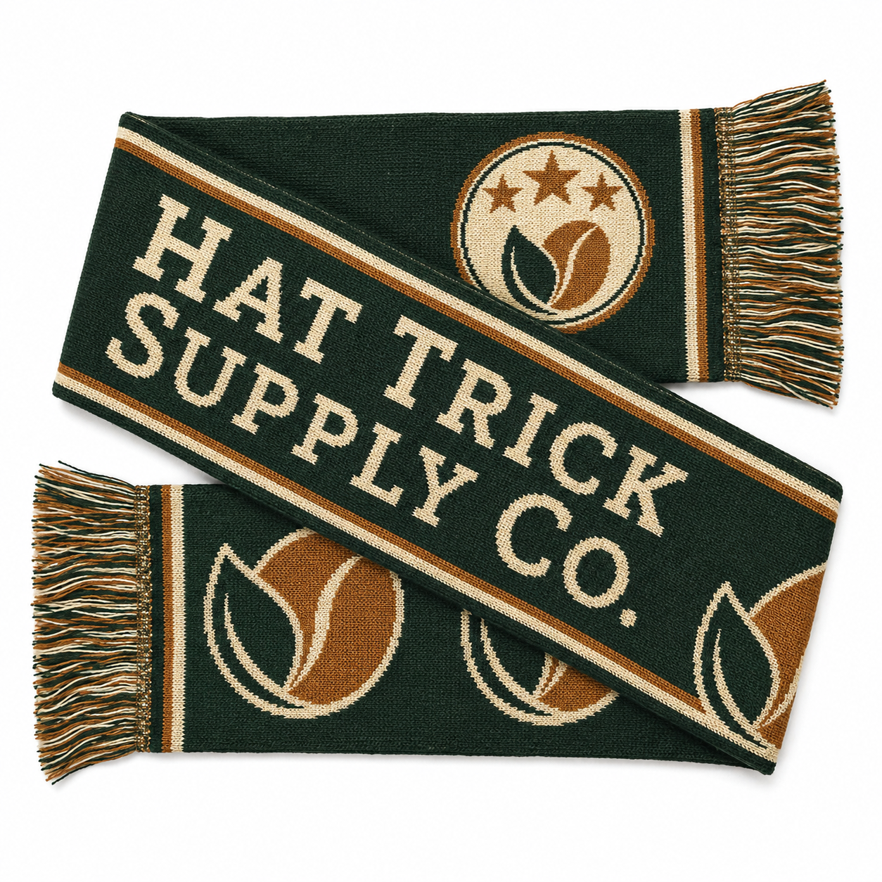 Jacquard Supporter Scarf