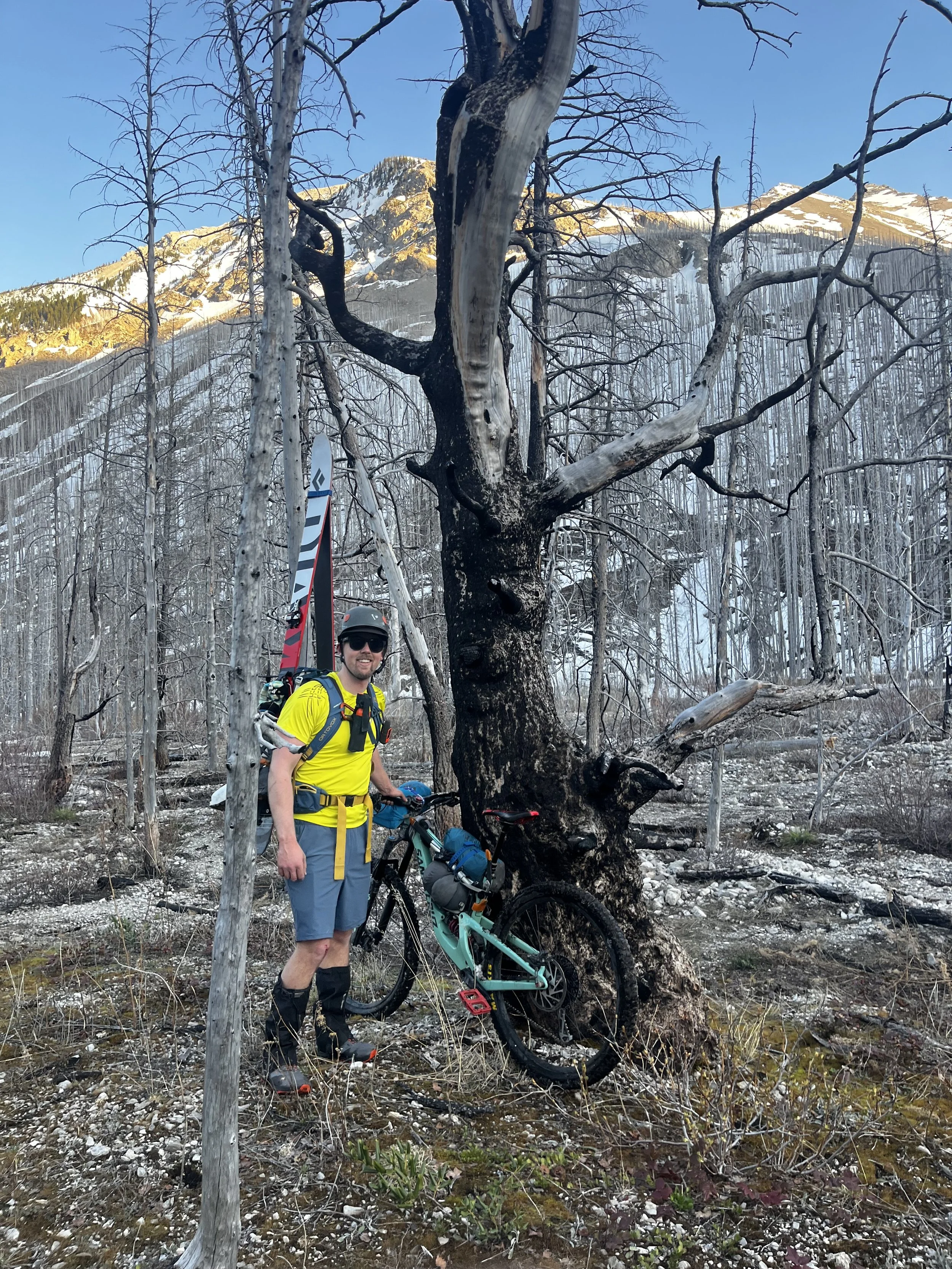 Ethan chose shorts for the approach and paid for his mistake with weeks of misery with Colorado Tick Fever