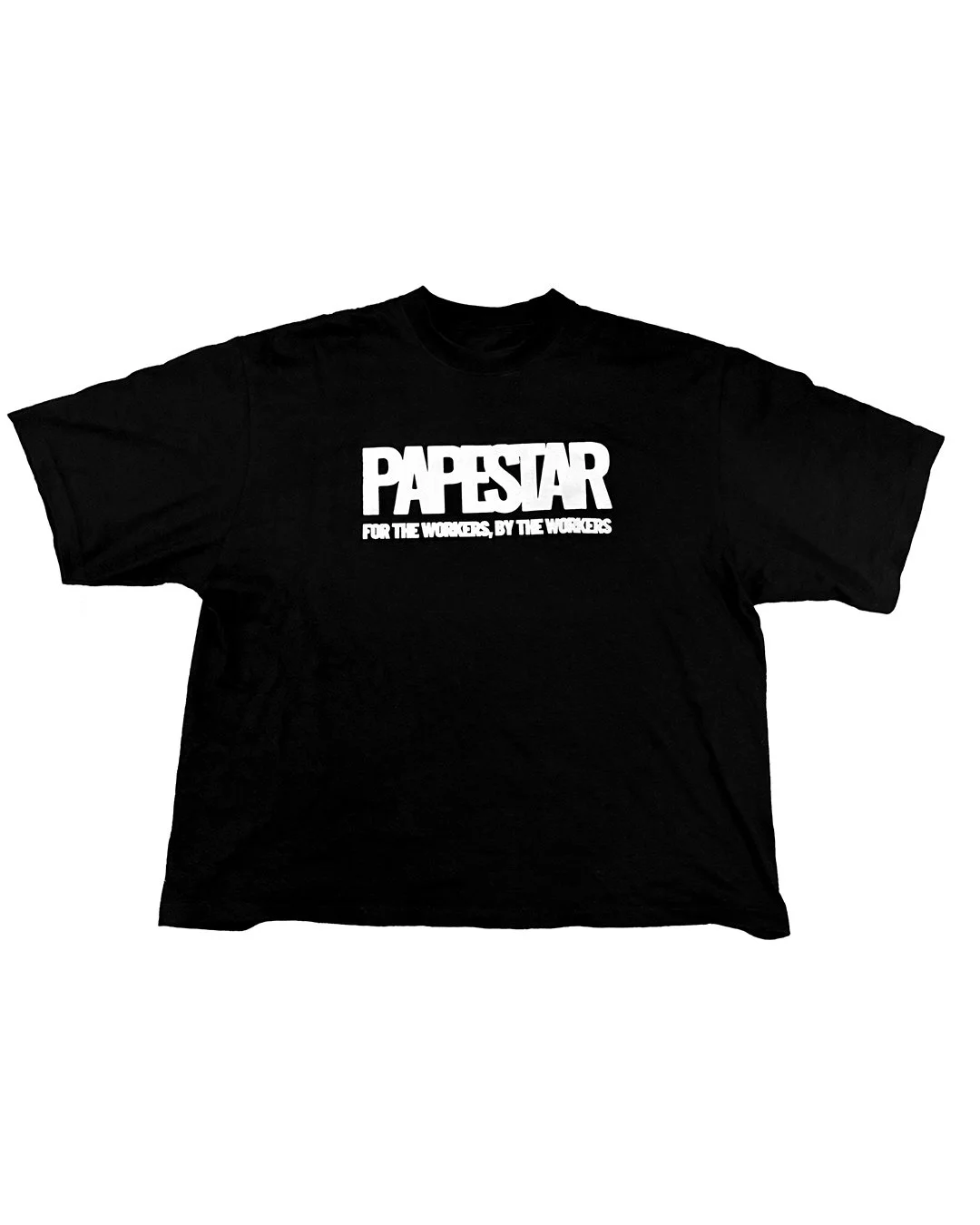 PAPESTAR Black Uniform Tee