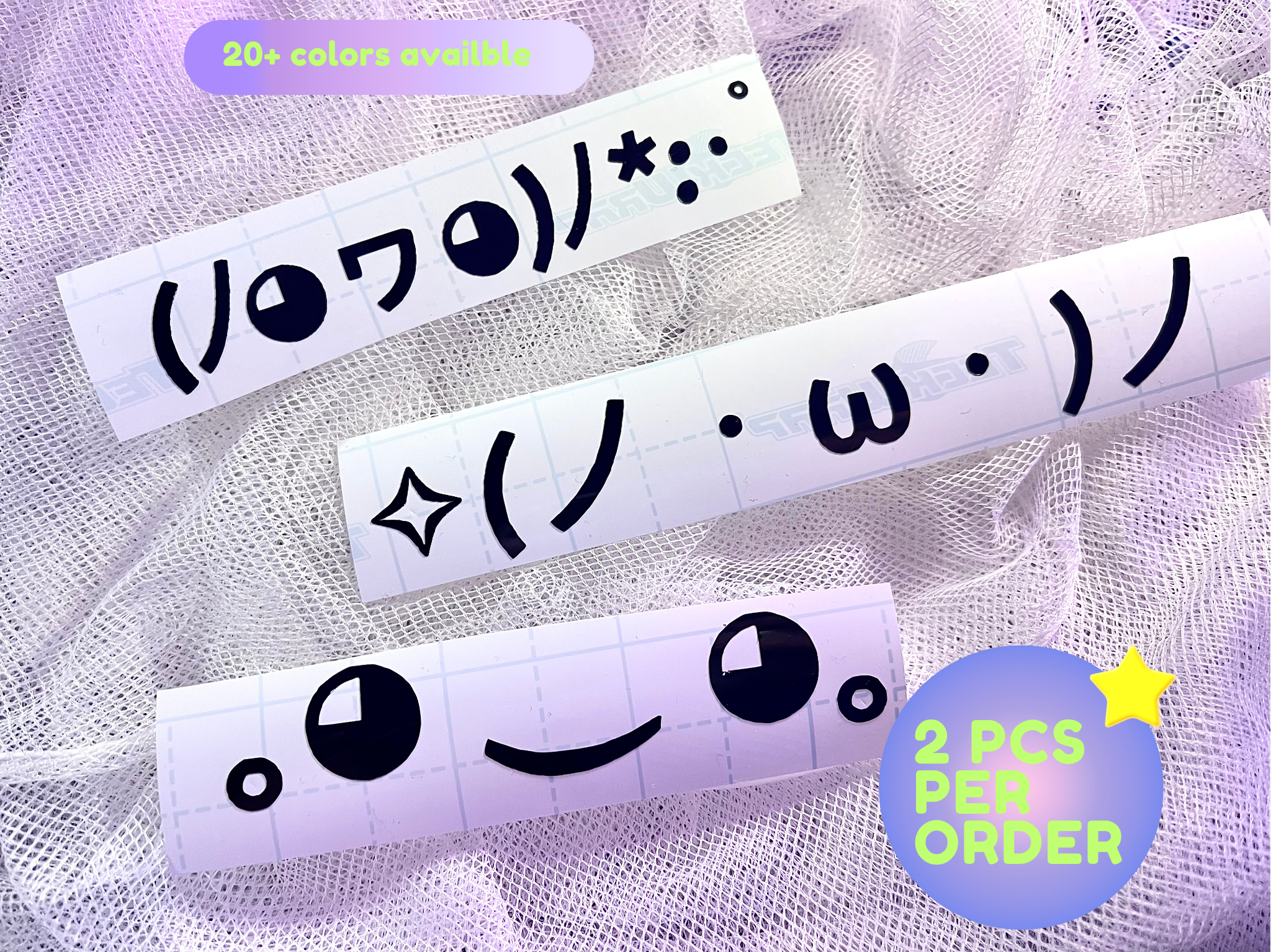 Kaomoji Cute Vinyl Decals