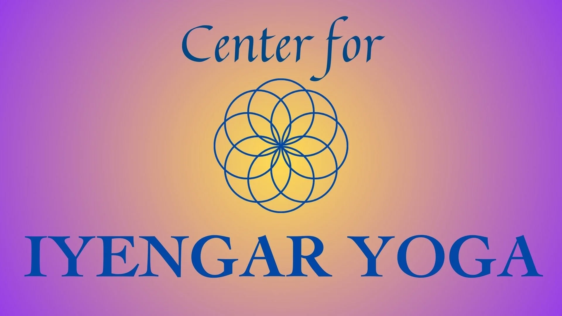 The Center for Iyengar  Yoga