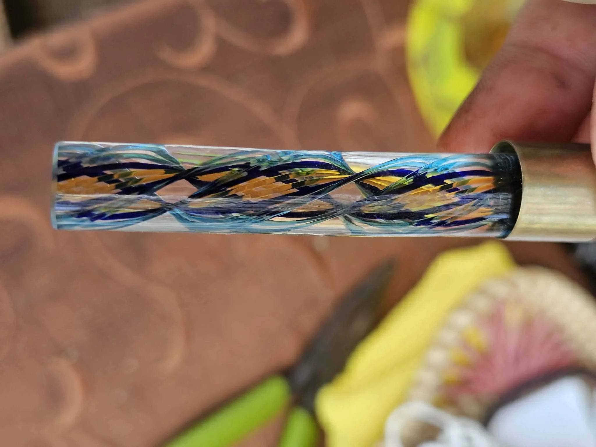 blown Glass Cane Twist