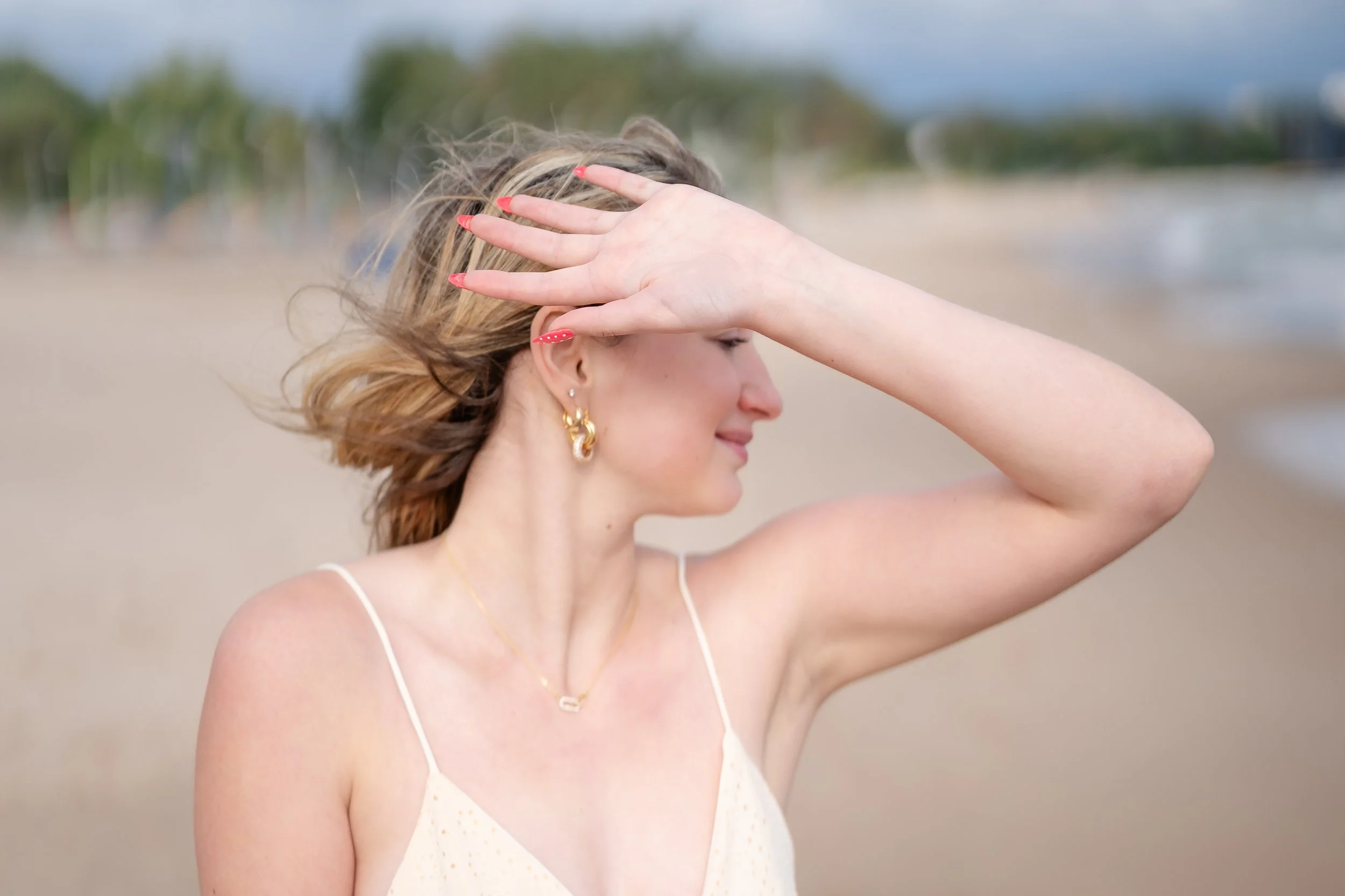 Wilmette Gillson Beach Photos Senior Session Glenvew.jpg