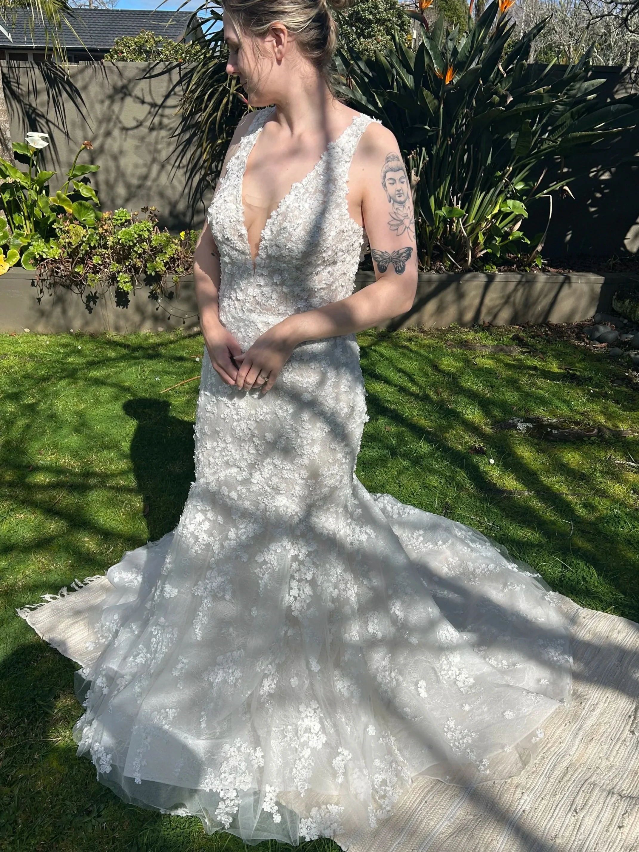 The JC Floral Romance Gown | Size 16-18 | $400