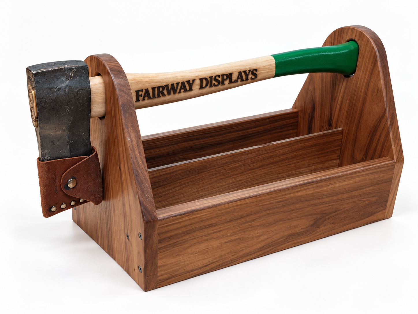 Tool Caddy with Engraved Axe