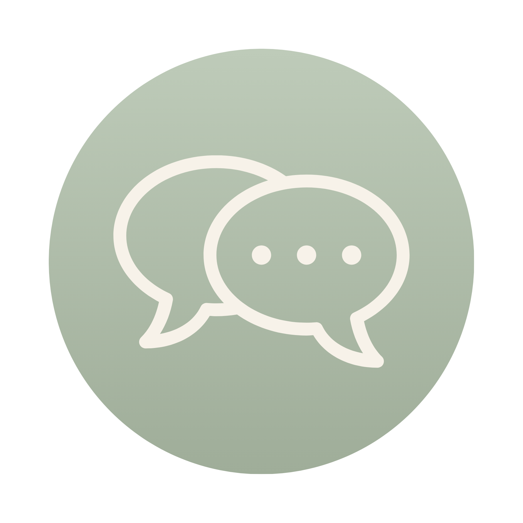 Conversation bubbles