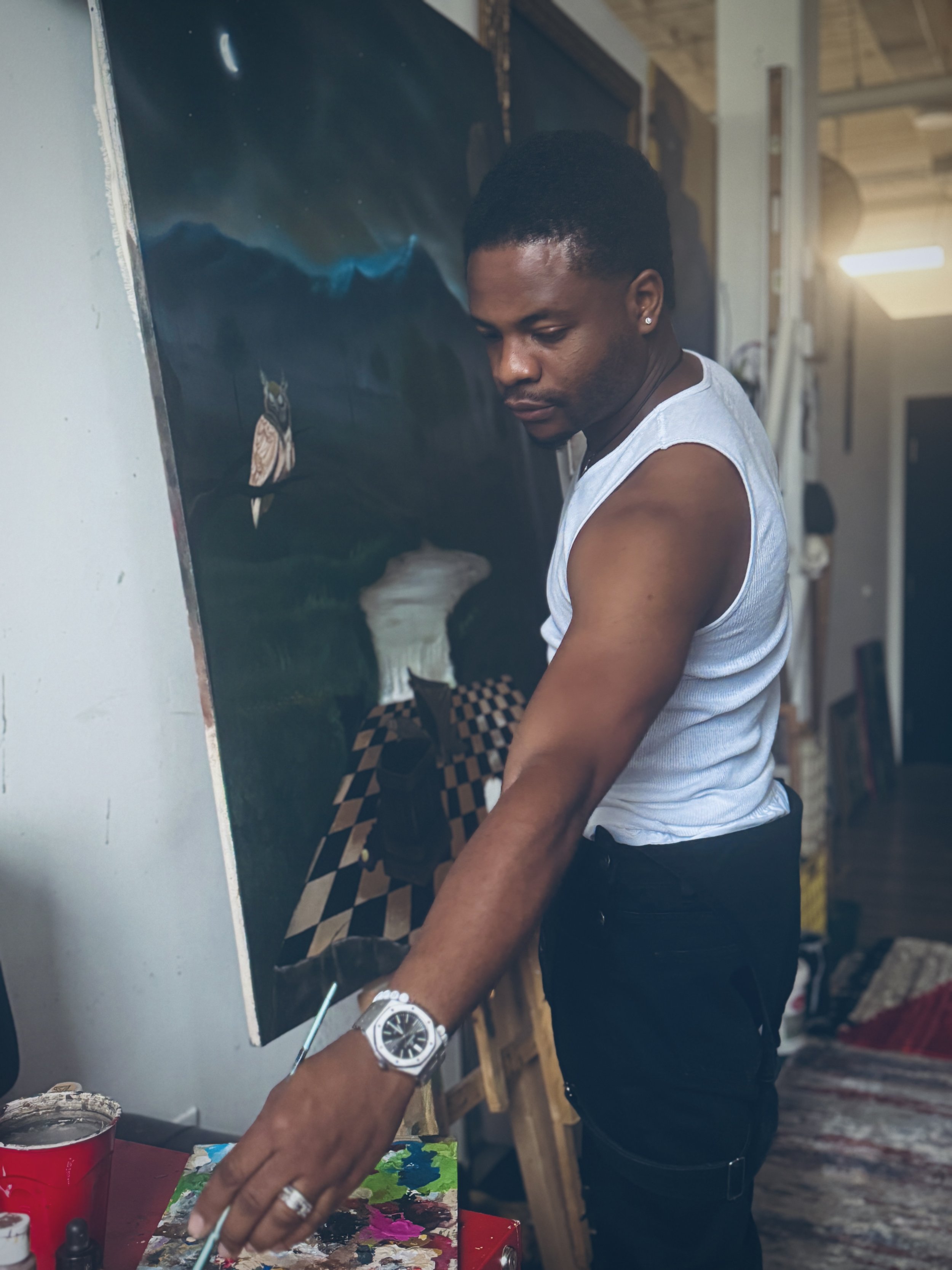 At the core of Shakaii Atelier practice is a belief that art should not merely be viewed - it should be experienced. Every painting is conceived as a contemplative space where ambiguity becomes a catalyst for introspection and emotional discovery.