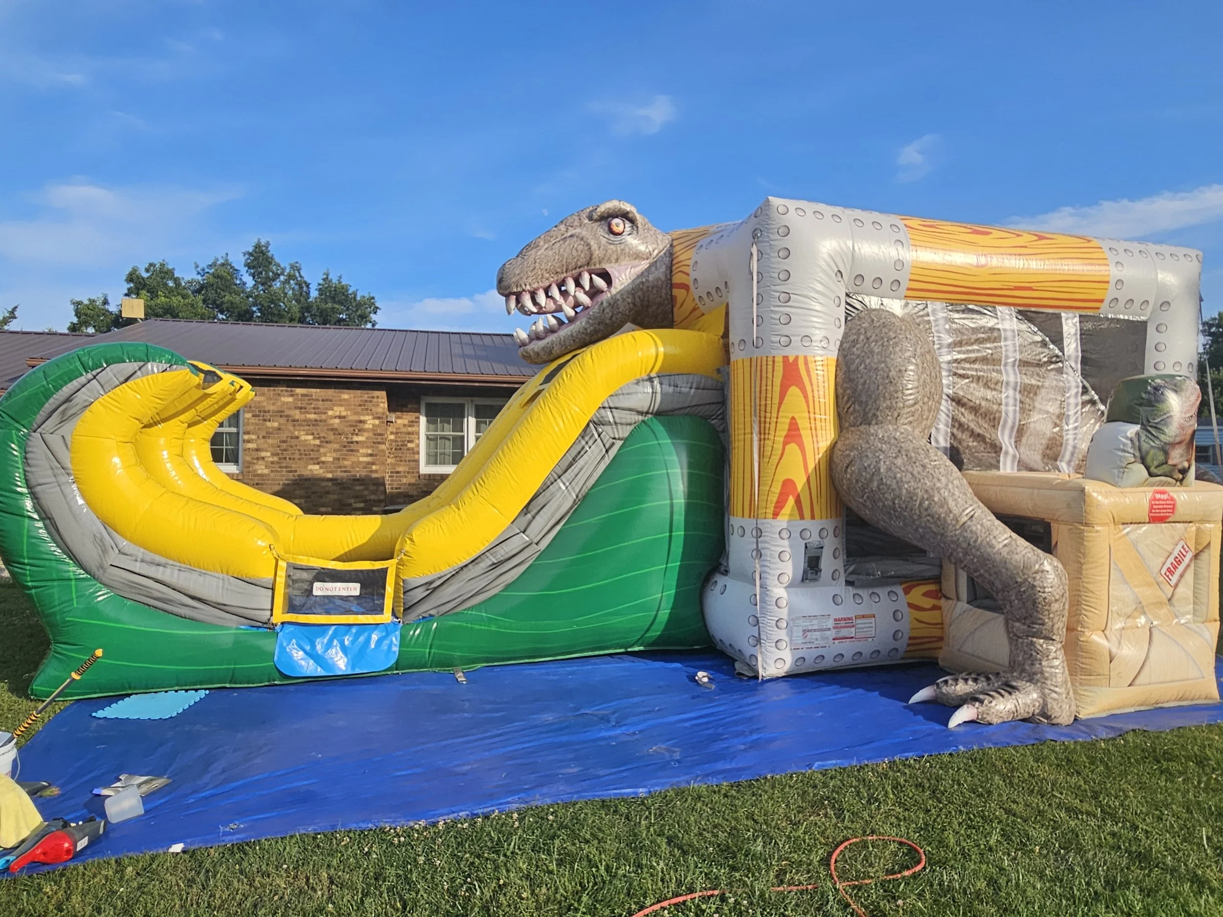 Dino Combo Bounce and Slide Dry or Wet $300/$350