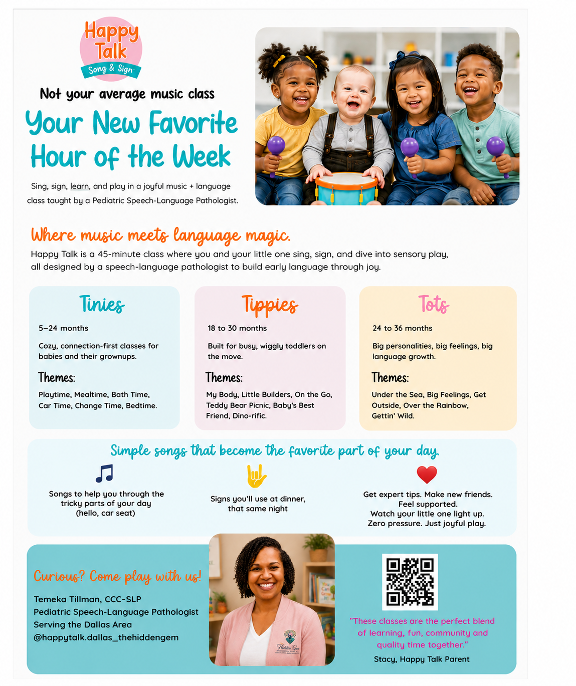 Happy Talk Song & Sign™ Pop Up Class