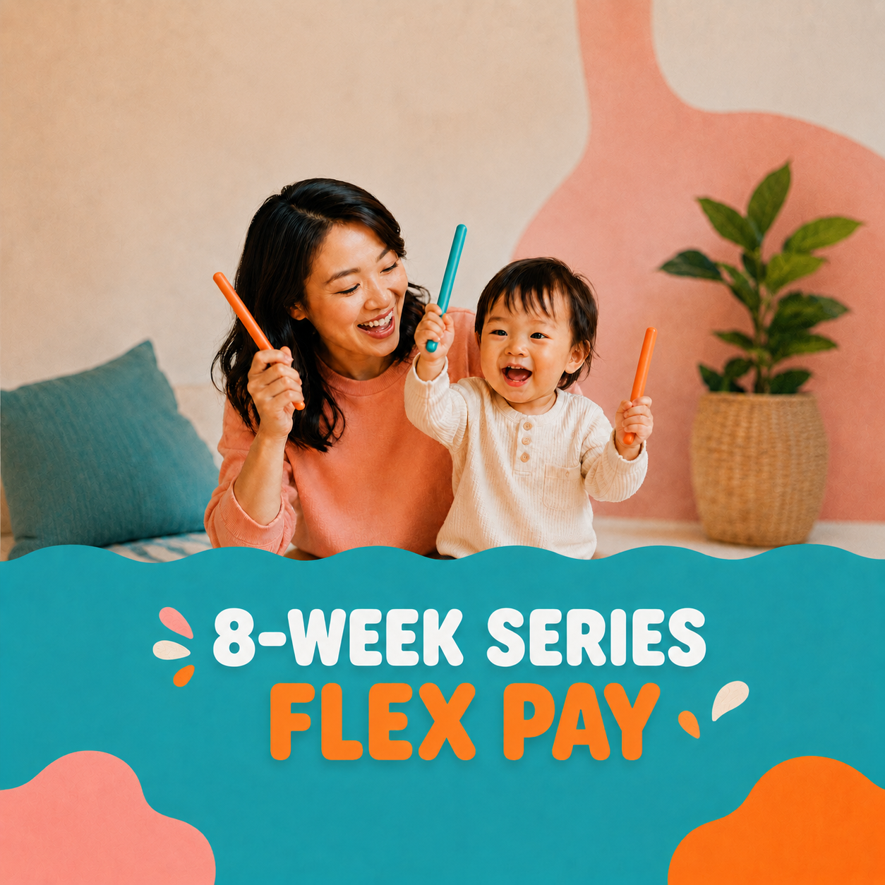 Happy Talk Song & Sign™ Founding-Family 8-Week Series – Flex Pay