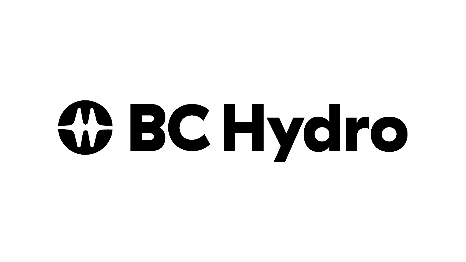BC Hydro logo with a circular icon containing a stylized electrical waveform and the name BC Hydro beside it.