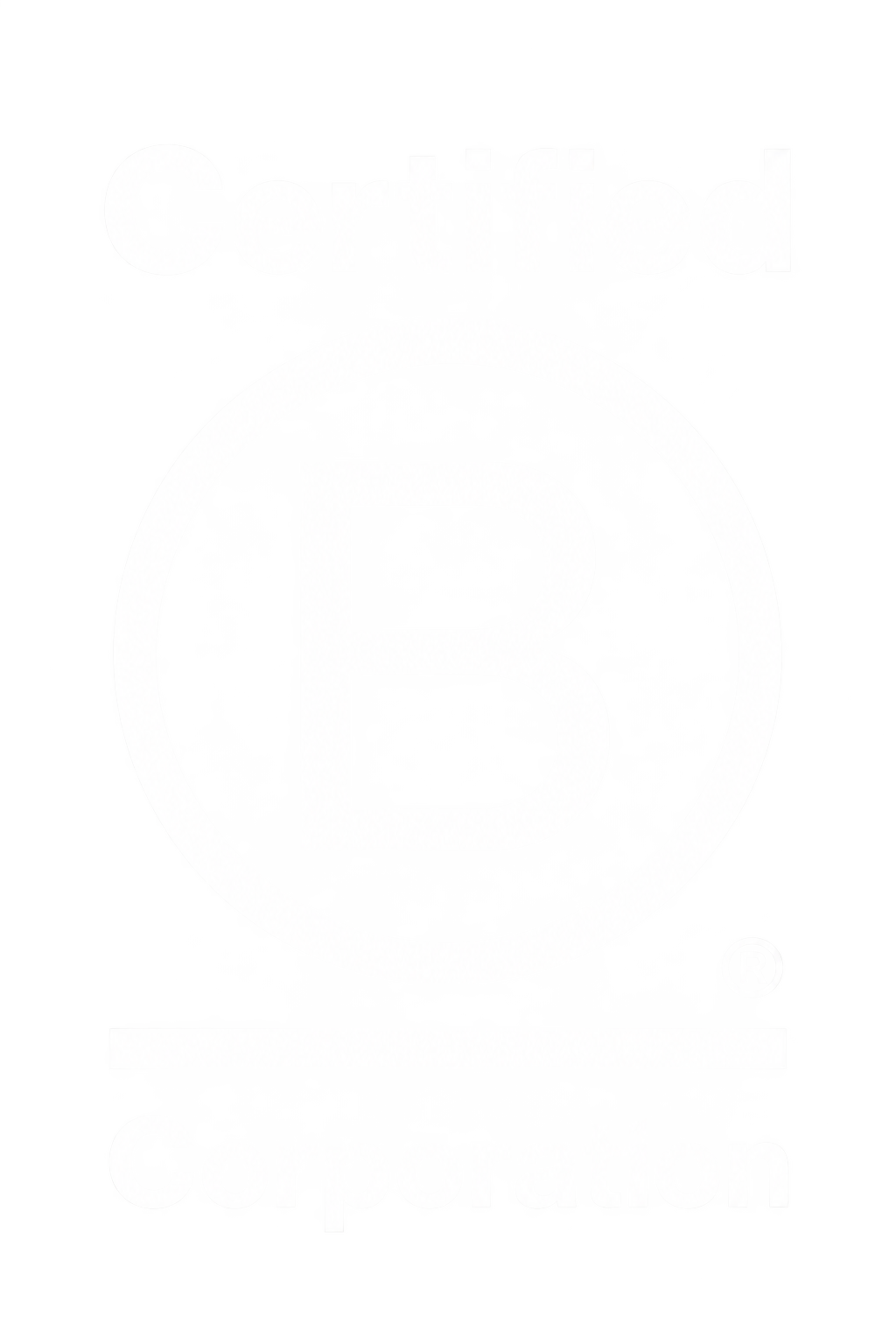 White logo with a large letter B inside a circle, with the word 'Certified' above and 'Supporter' below. The logo has a registered trademark symbol at the bottom right.