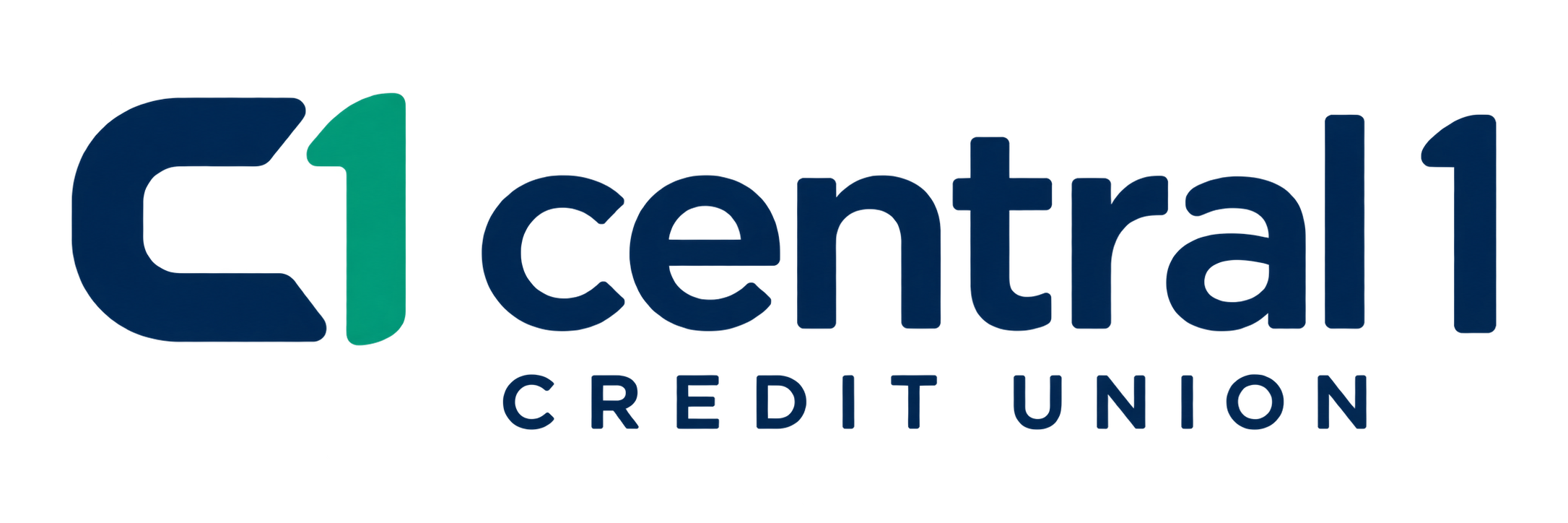 Logo of Central Credit Union with the words 'Central Credit Union' in blue and green colors.
