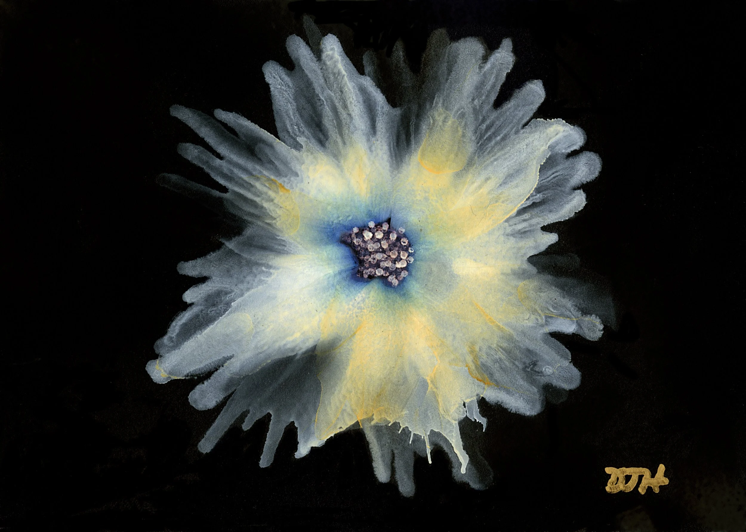 First Light – Original Alcohol Ink Painting