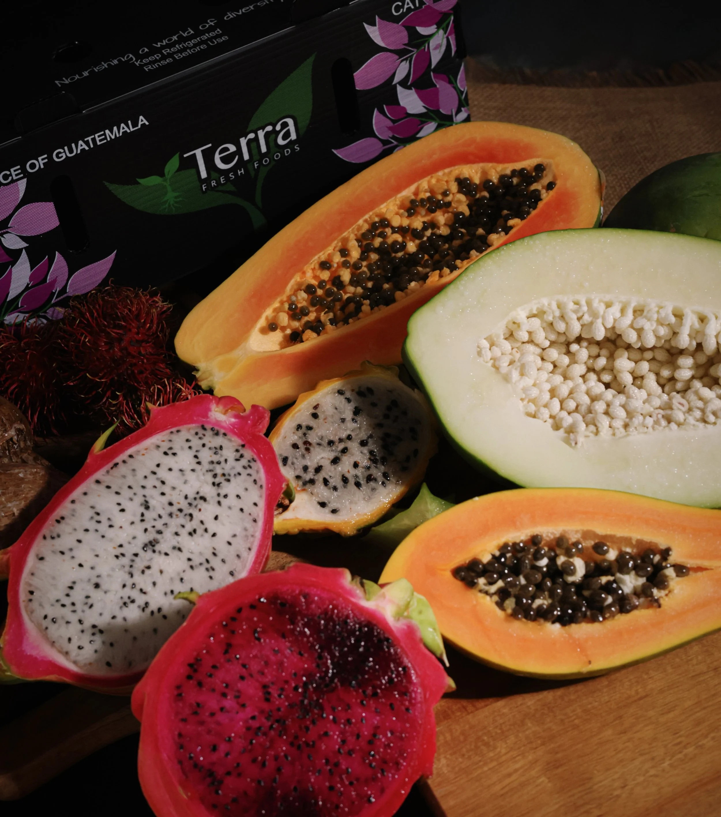 Tropical state of mind. 🌴💗
Bold colors, exotic flavors &amp; a little taste of paradise. Straight from nature, nothing ordinary. ✨

#TropicalVibes #FreshFromNature #ExoticFruits #terrafreshfoods