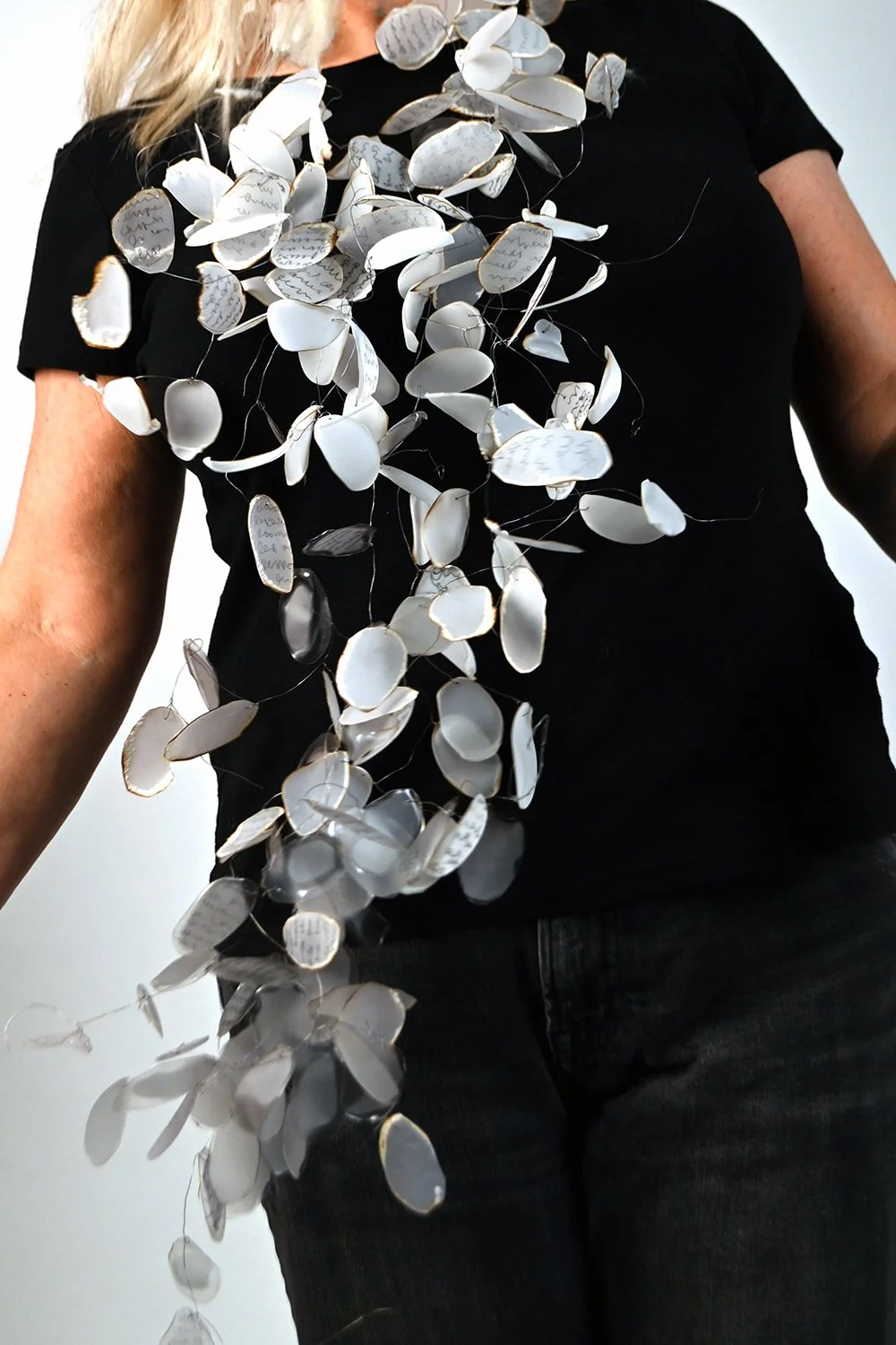 orientations, 2024. vellum, graphite, steel wire.