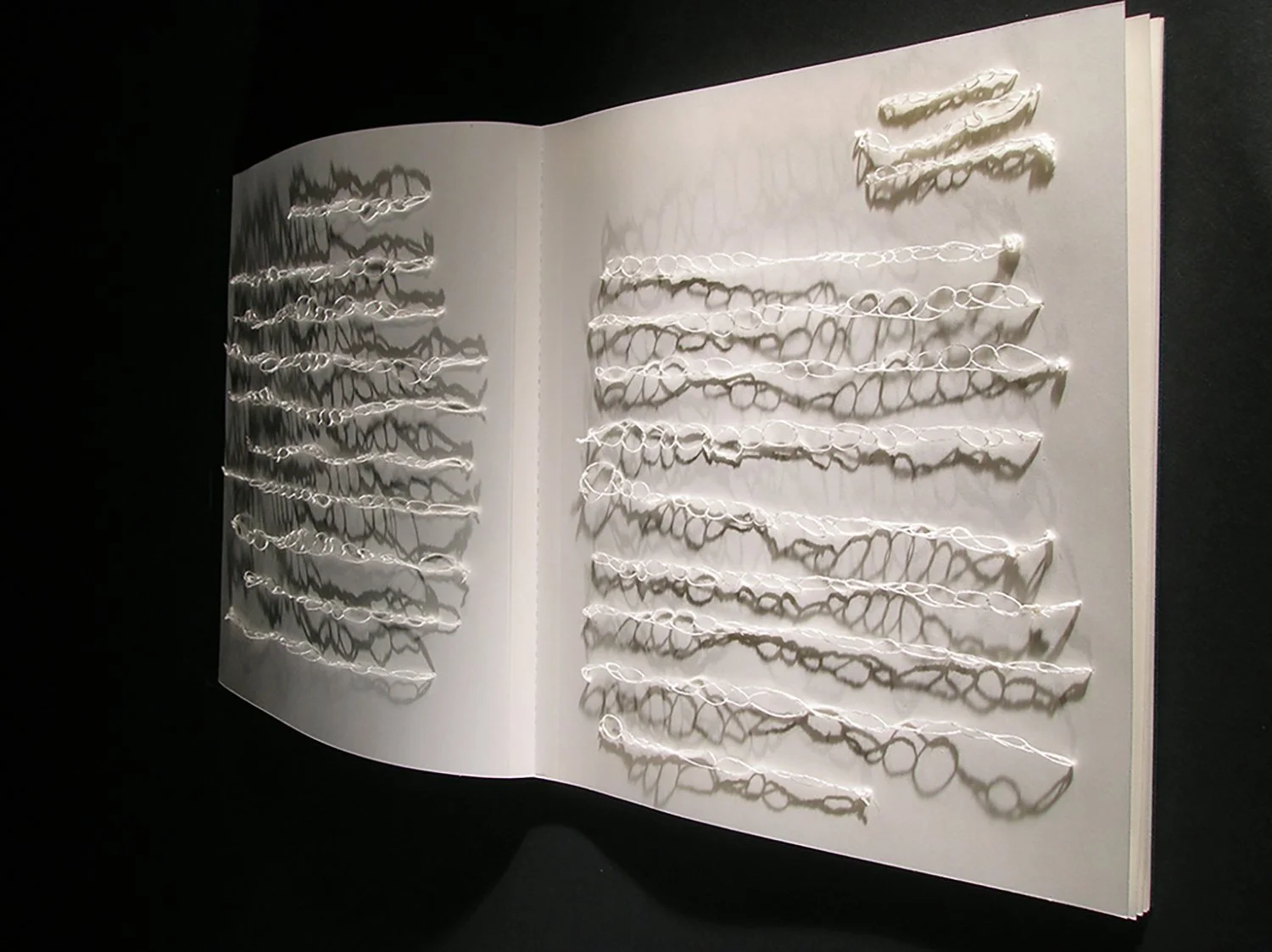 yesterdays, 2007. paper, linen.