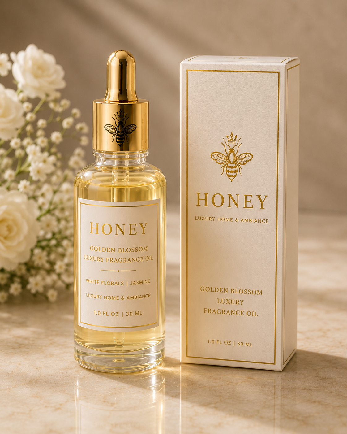 Honey Golden Blossom Luxury Fragrance Oil