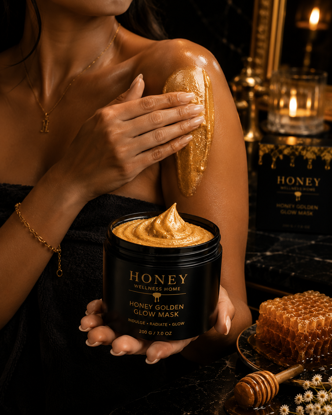 Honey Golden Glow Mask