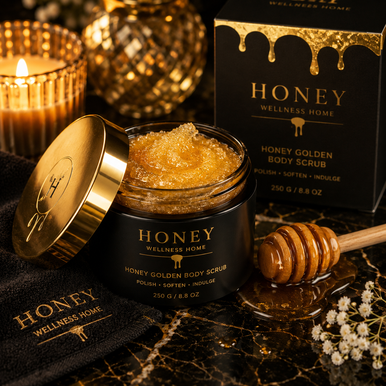 Honey Golden Body Scrub