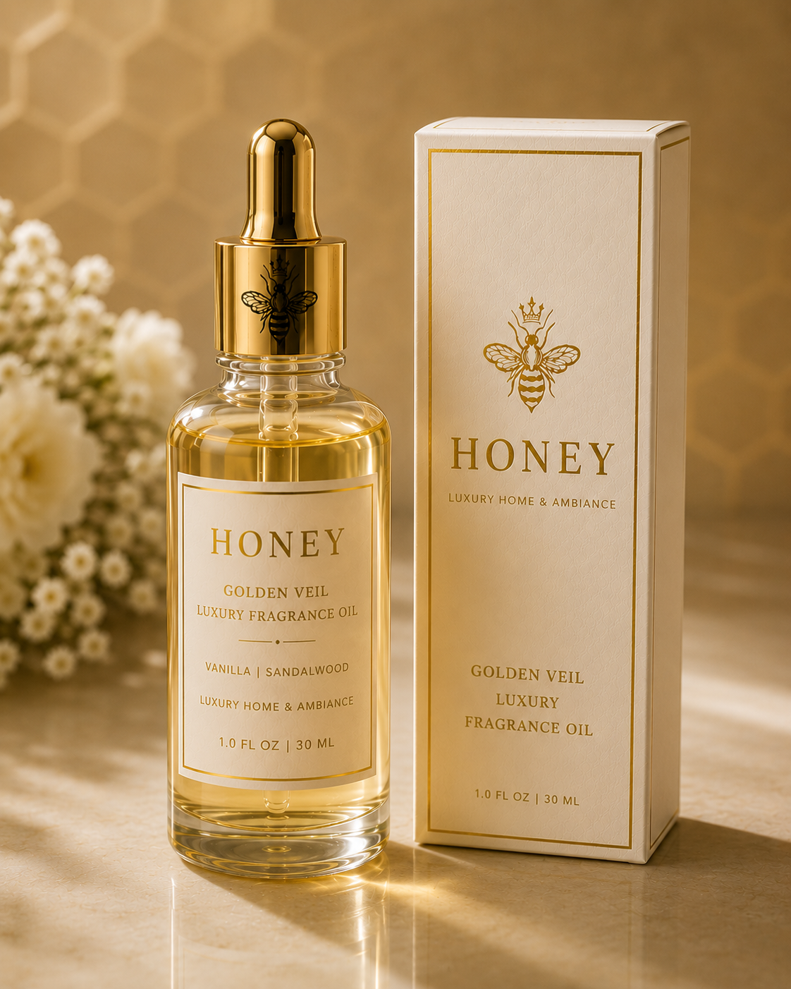 Honey Golden Veil Luxury Fragrance Oil