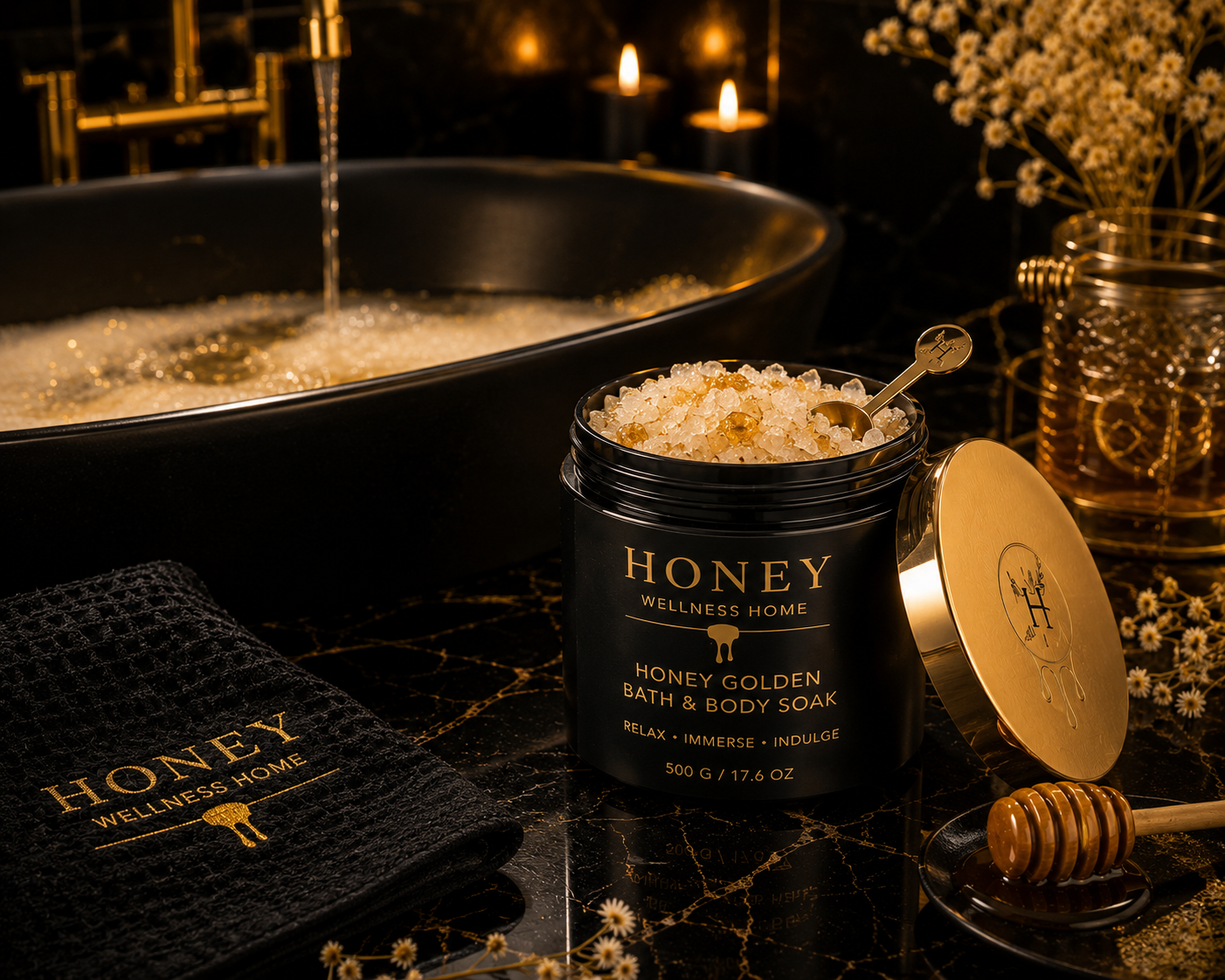 Honey Golden Bath & Body Soak