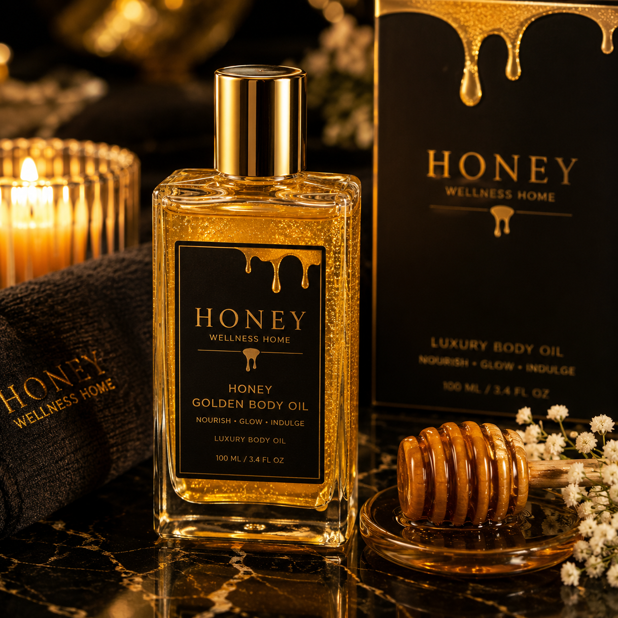 Honey Golden Body Oil
