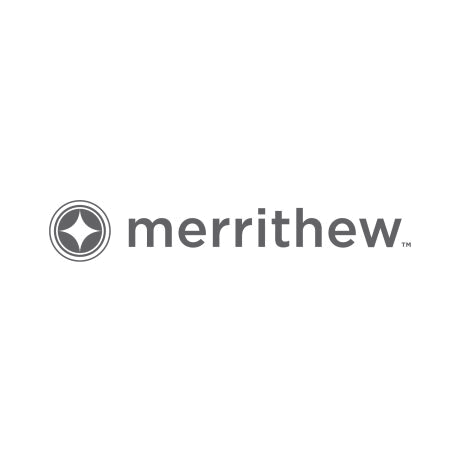 Merrithew logo with a black background.