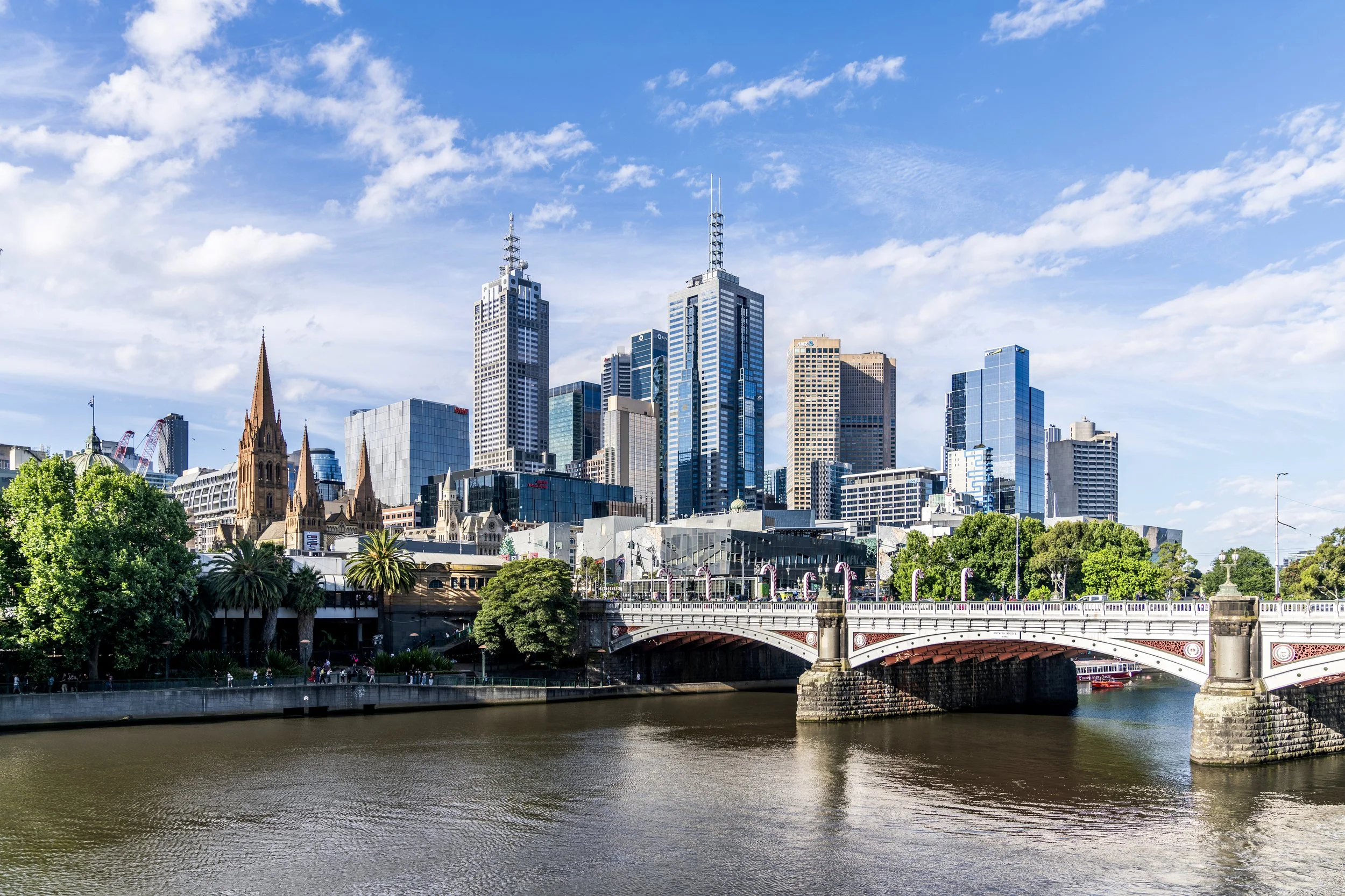 Melbourne and cityscape