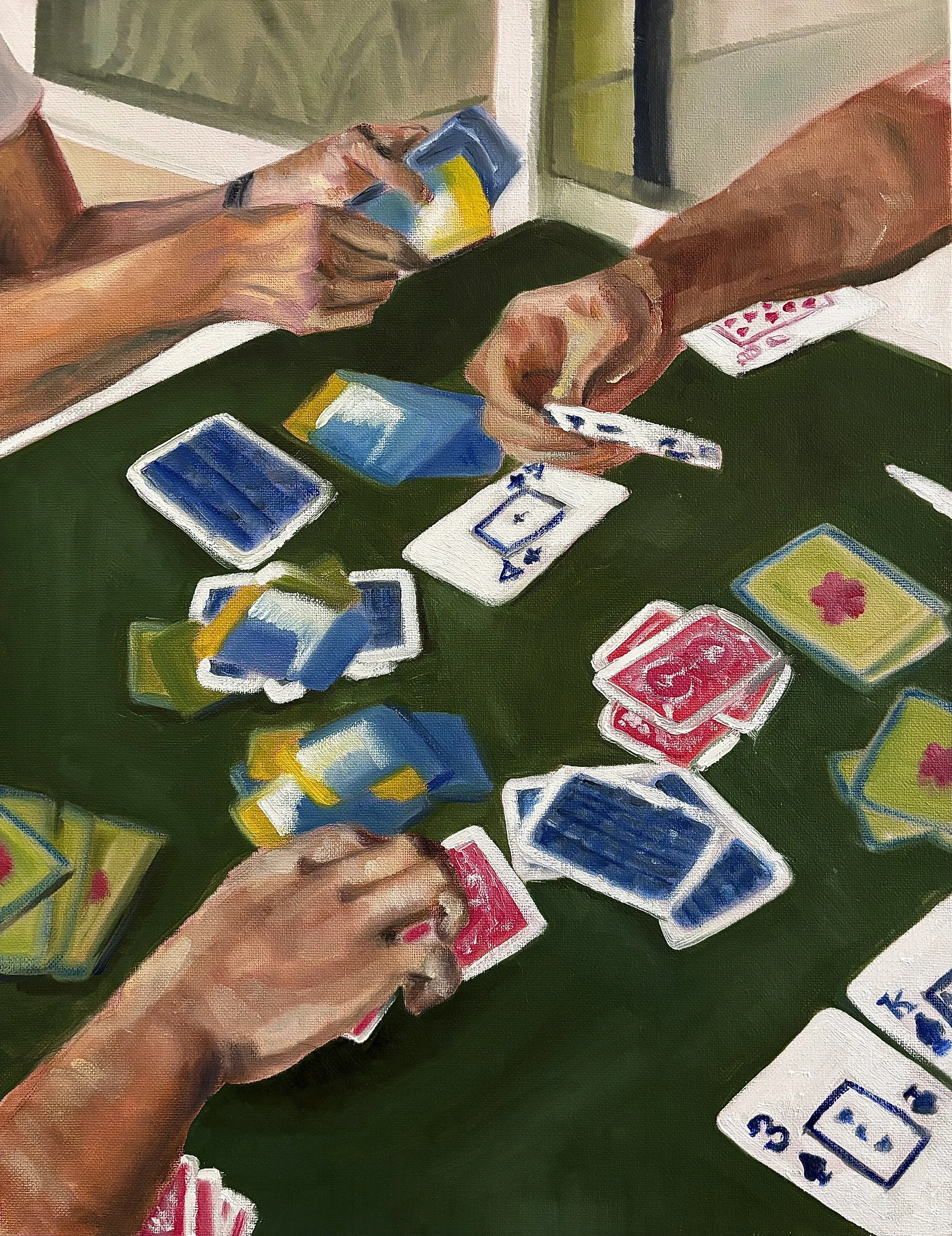 'Playing Cards' Print